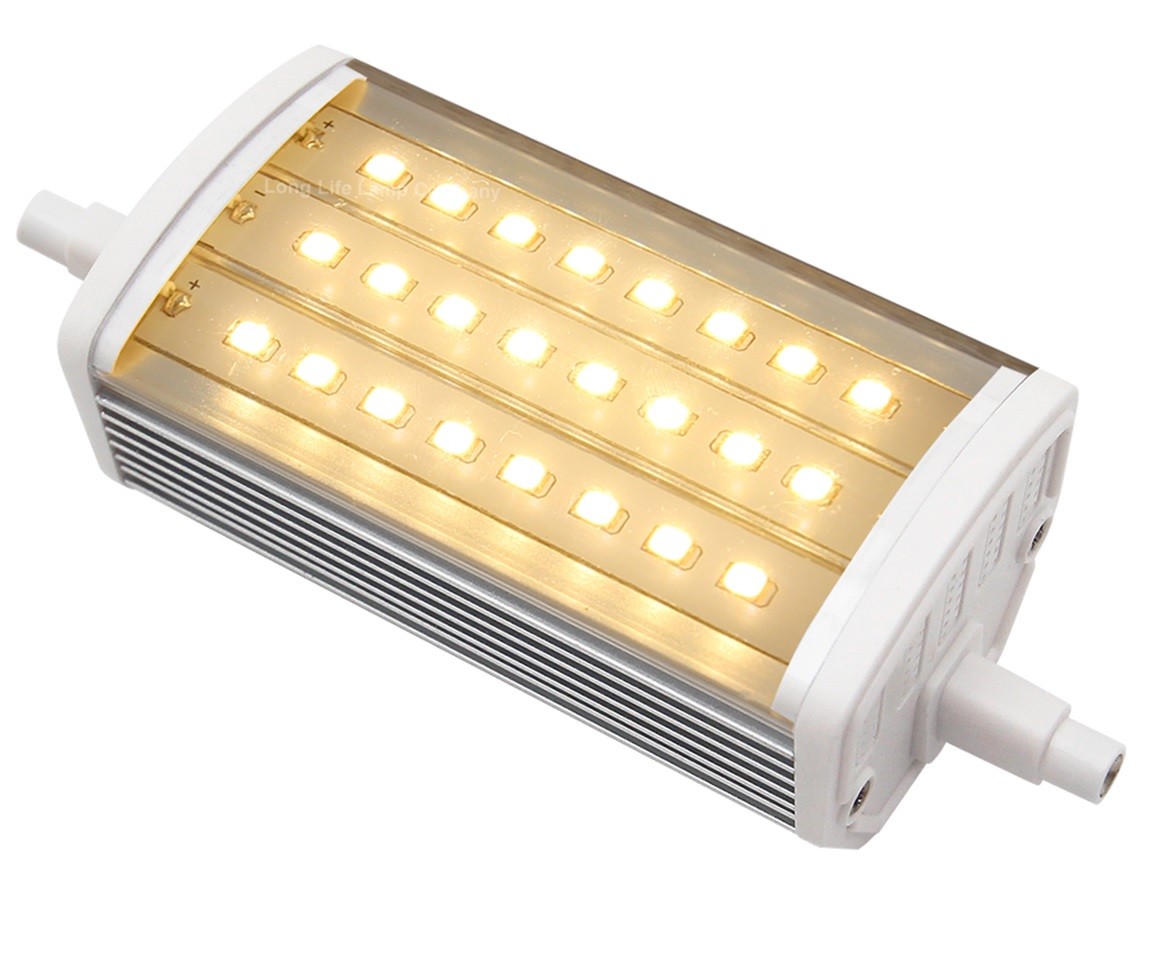J118 LED Replacement Security Pir Flood Light Bulb R7s LED 118mm Warm White