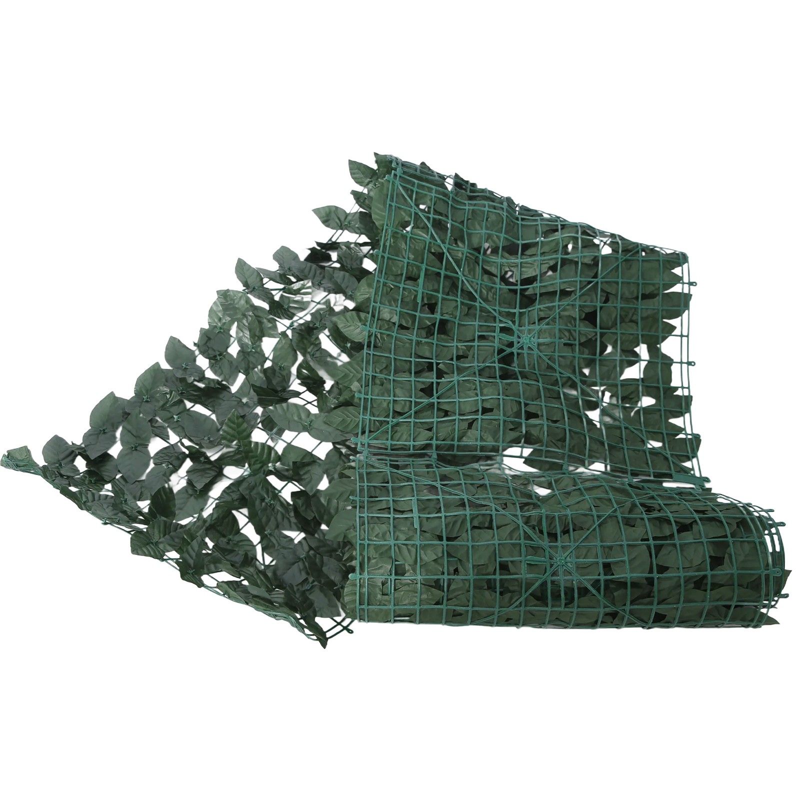 2X(Artificial Ivy Privacy Fence Screen 0.5X3M Artificial Hedges Fence and4008