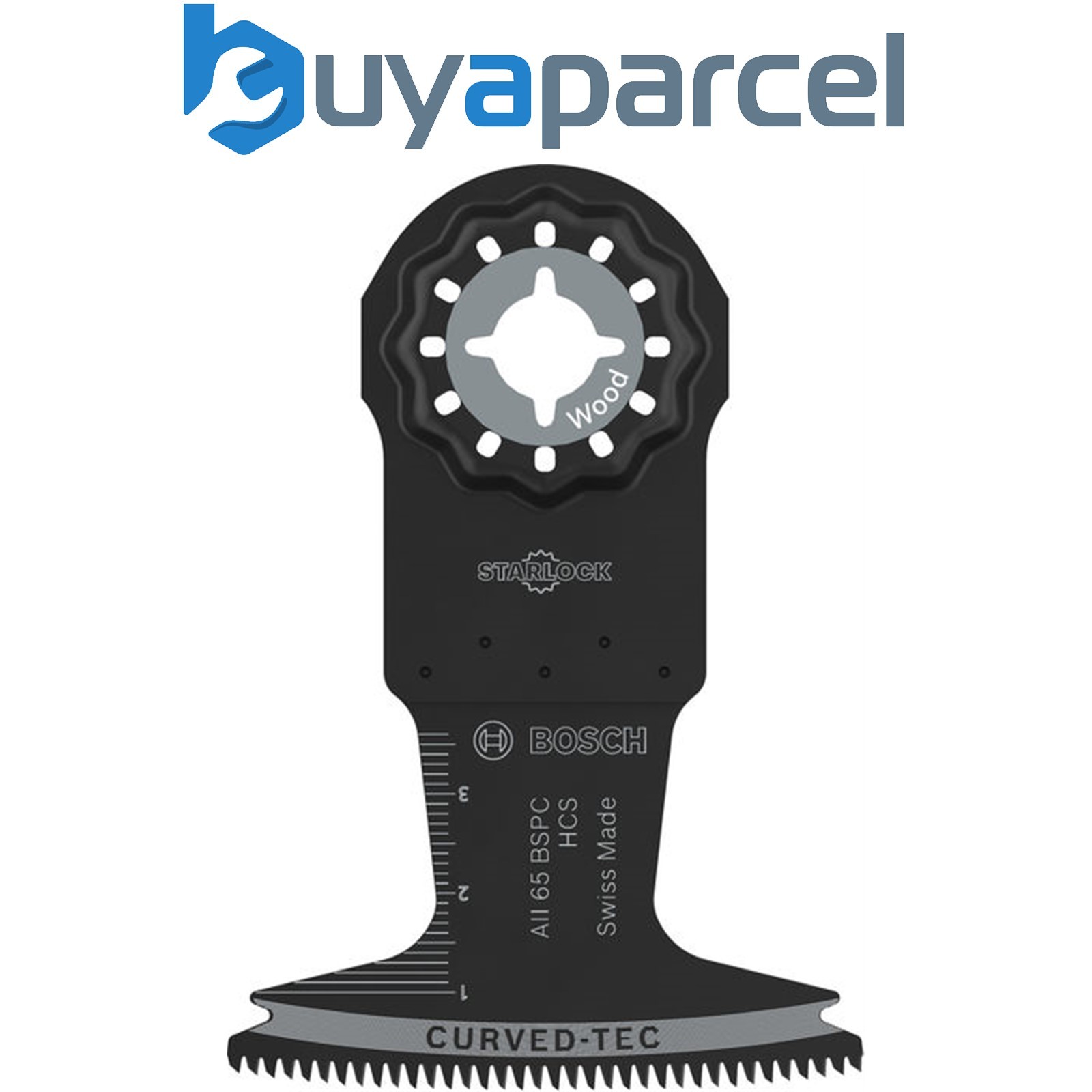 Bosch Wood Cutting Blade AII 65 BSPC Starlock 65 x 40 mm 10 pcs 2608669260