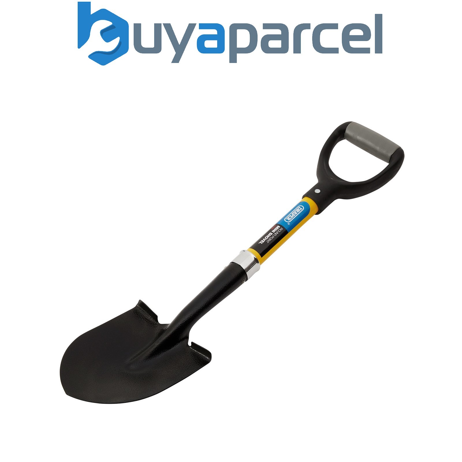 Draper 57569 Round Point Mini Builders Shovel with Fibreglass Shaft