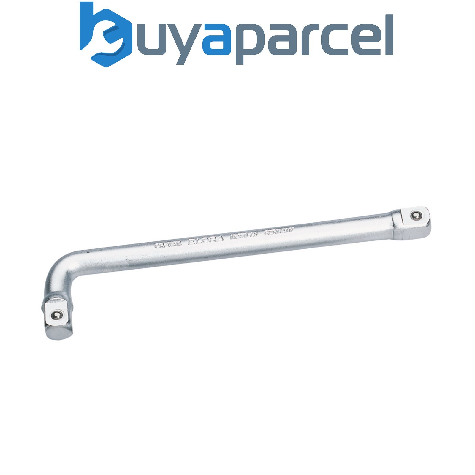 Draper 25474 90 Offset Handle, 1/2" Sq. Dr., 190mm