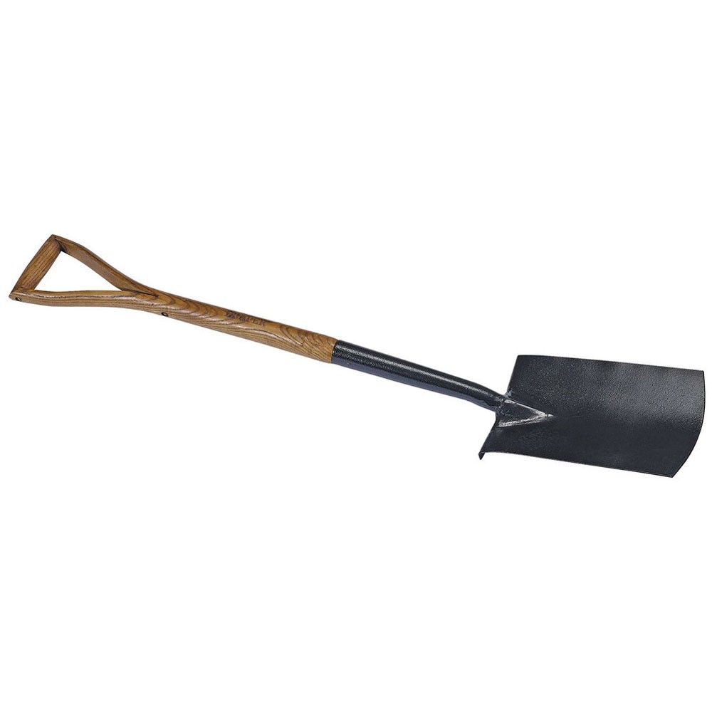Draper 14302 Carbon Steel Garden Spade with Ash Handle