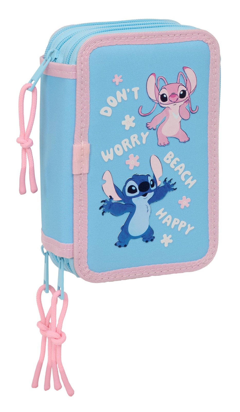 Stitch Happy - School Pencil Case with 37 Tools Included, Children's Pencil Case