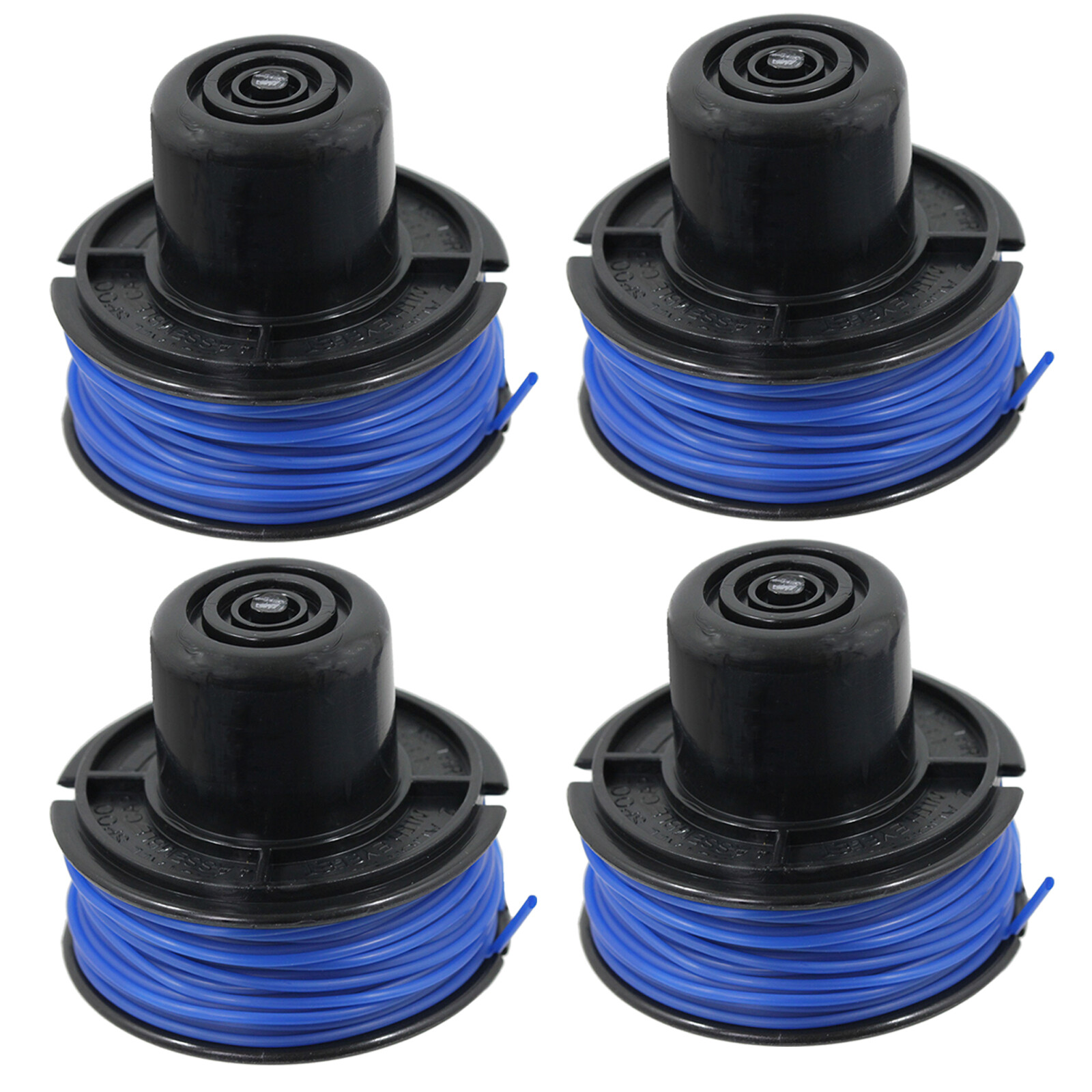 Strimmer Line Spool x 4 for BLACK & DECKER 82300 82310 CST500 CST800 GL250 ST200