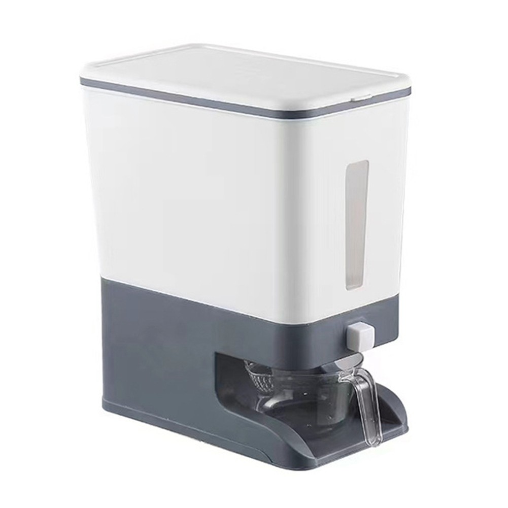 Sealed Grain Container Dispenser Bucket Rice Cans 10KG-A W3L77711