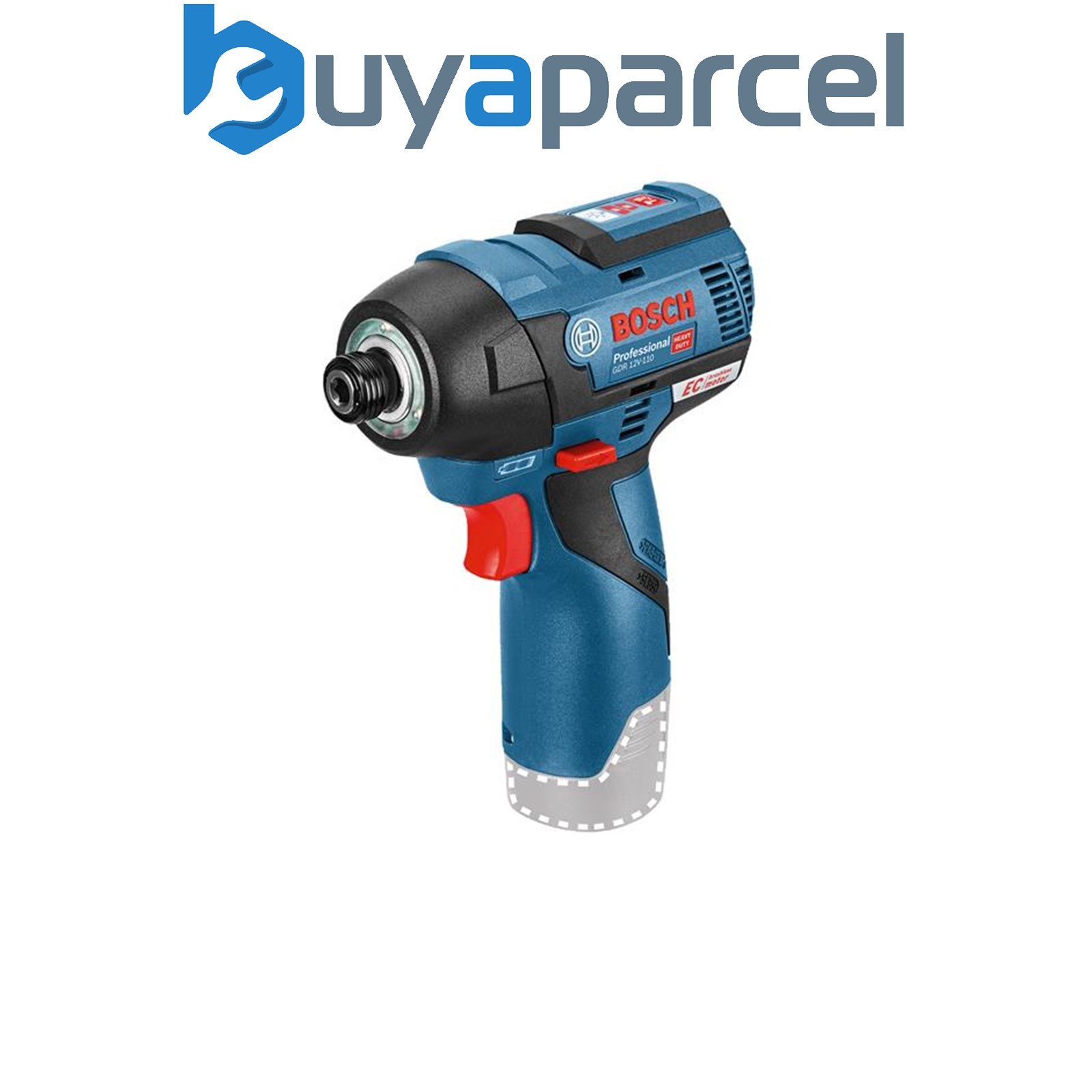 Bosch 06019E0002 GDR 12V-110 Professional 1/4in Impact Driver 12V Bare Unit BSH6