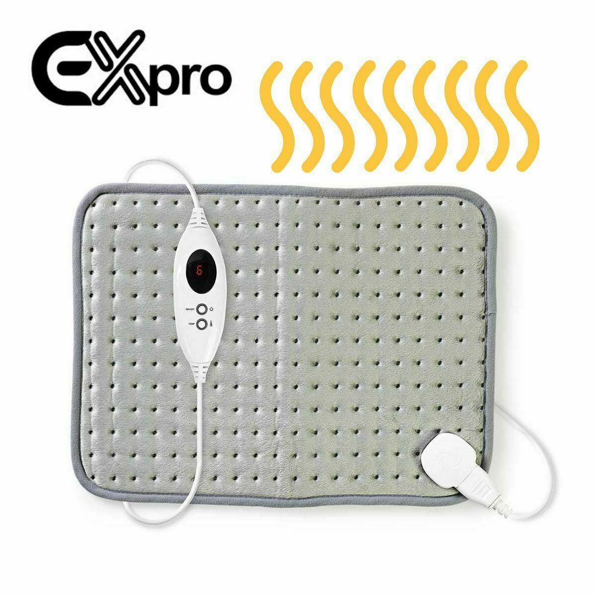 Electric Heating Pad Warming Flannel Temperature Setting Auto Shut Off