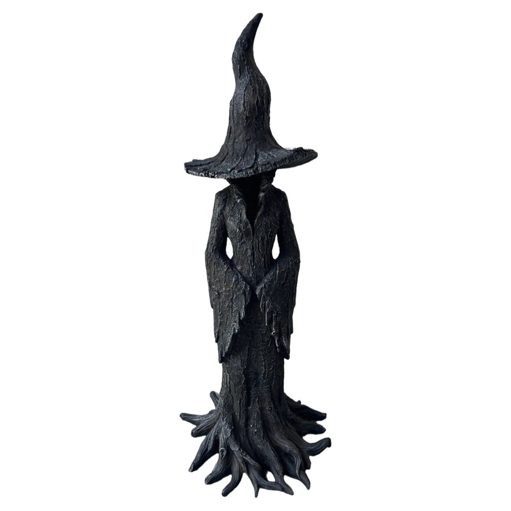 Witch Statue Gothic Ghost Ornaments Outdoor Decoration Technology V3U29316