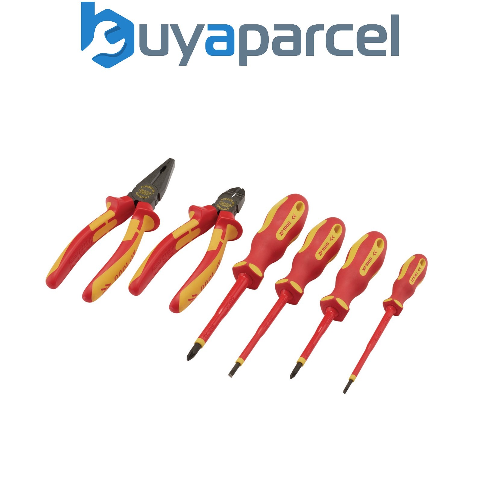 Draper 94848 XP1000 VDE Screwdriver and Pliers Set (6 Piece)