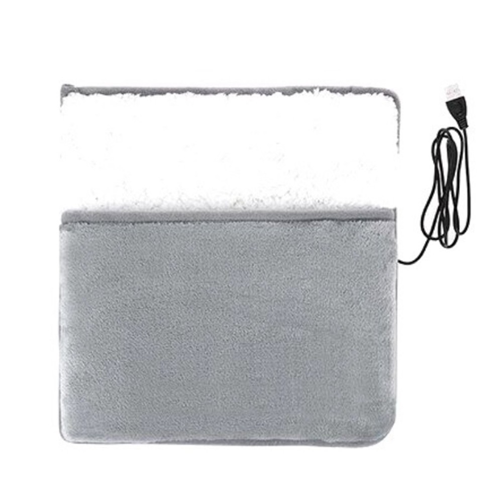 3X(USB Charging Electric Foot Heating Pad Universal Soft Plush Washable1228