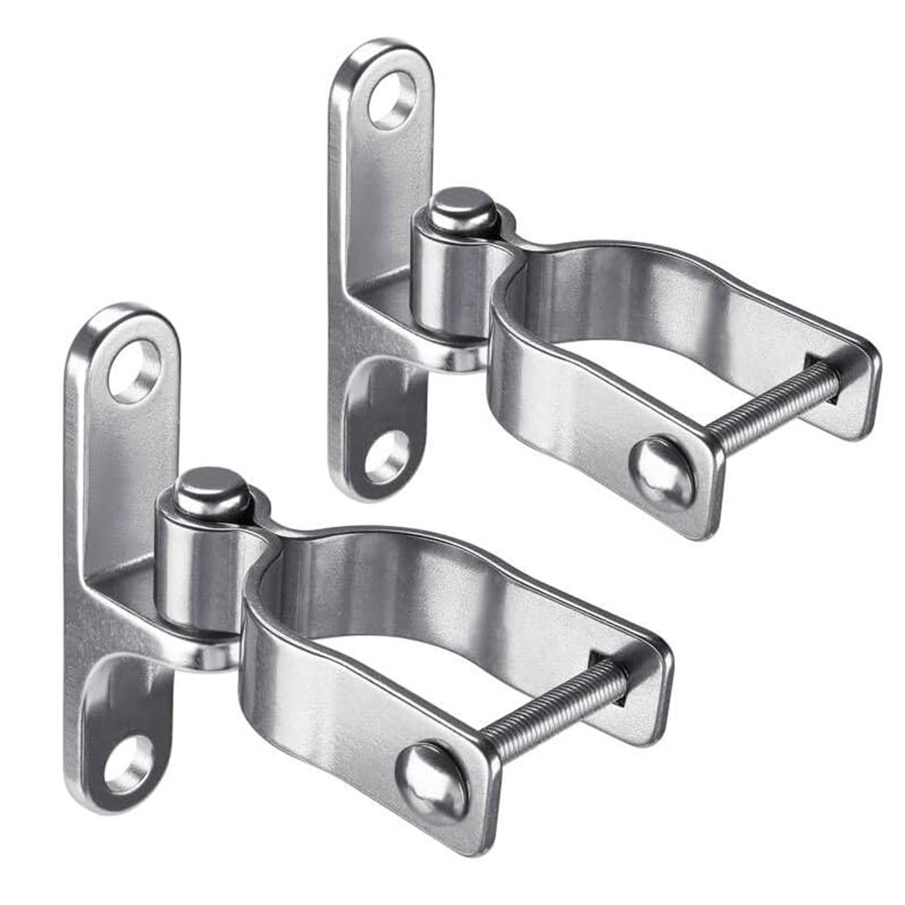 2-Pack Wall Mount Gate Hinge 1-3/8Inch Farm Gate Hinge, 304 Stainless9104