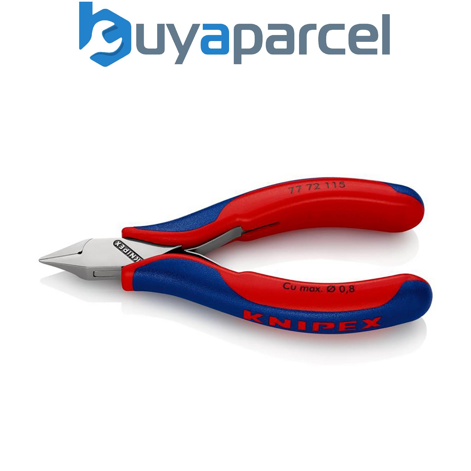 Draper 25635 KNIPEX 77 72 115 SB Electronics Diagonal Cutter, 115mm (self-servic