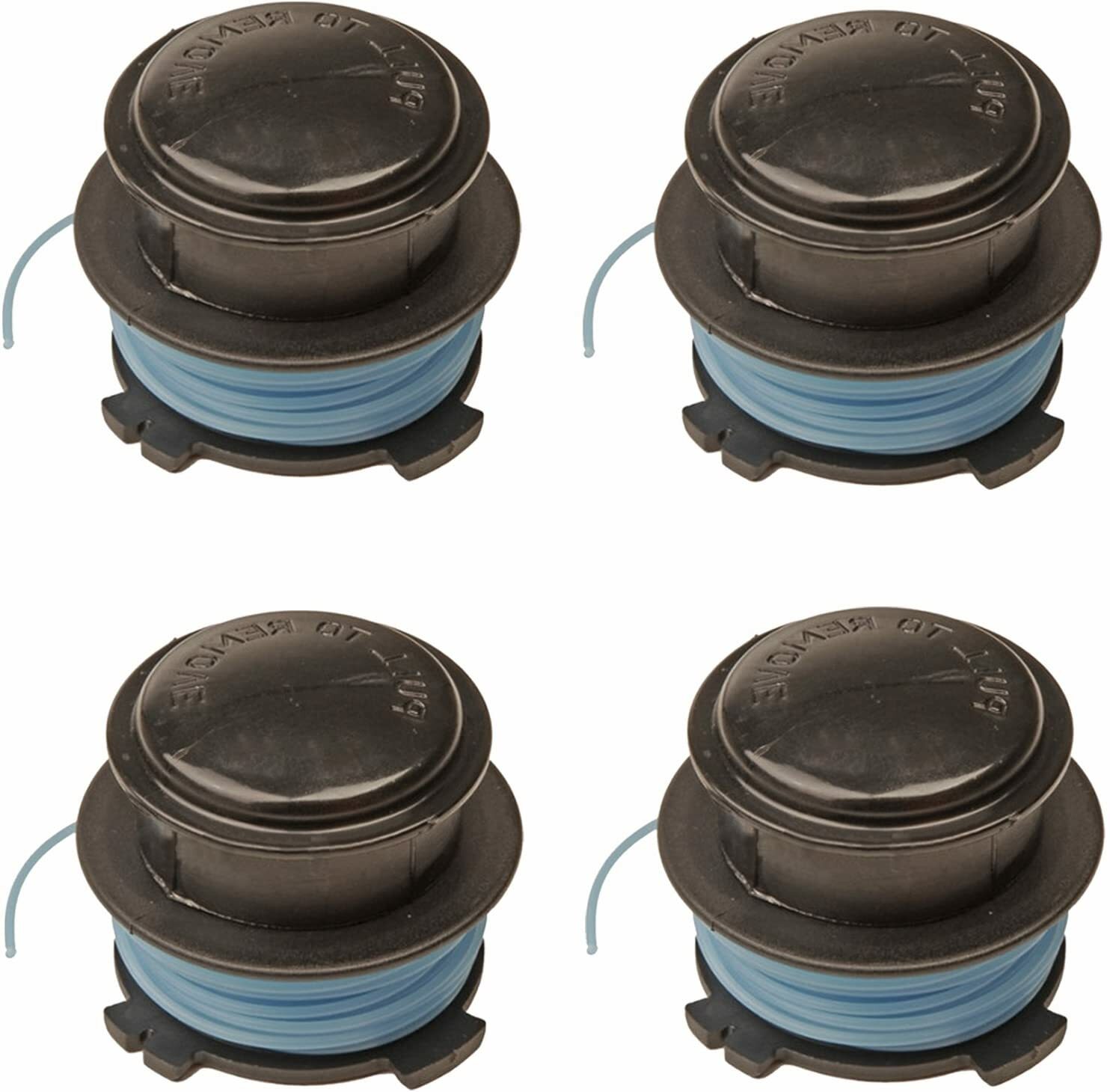 Spool & Line for FLYMO EL8 EL9 EL10 Featherlite XT200 Strimmer Trimmer x 4