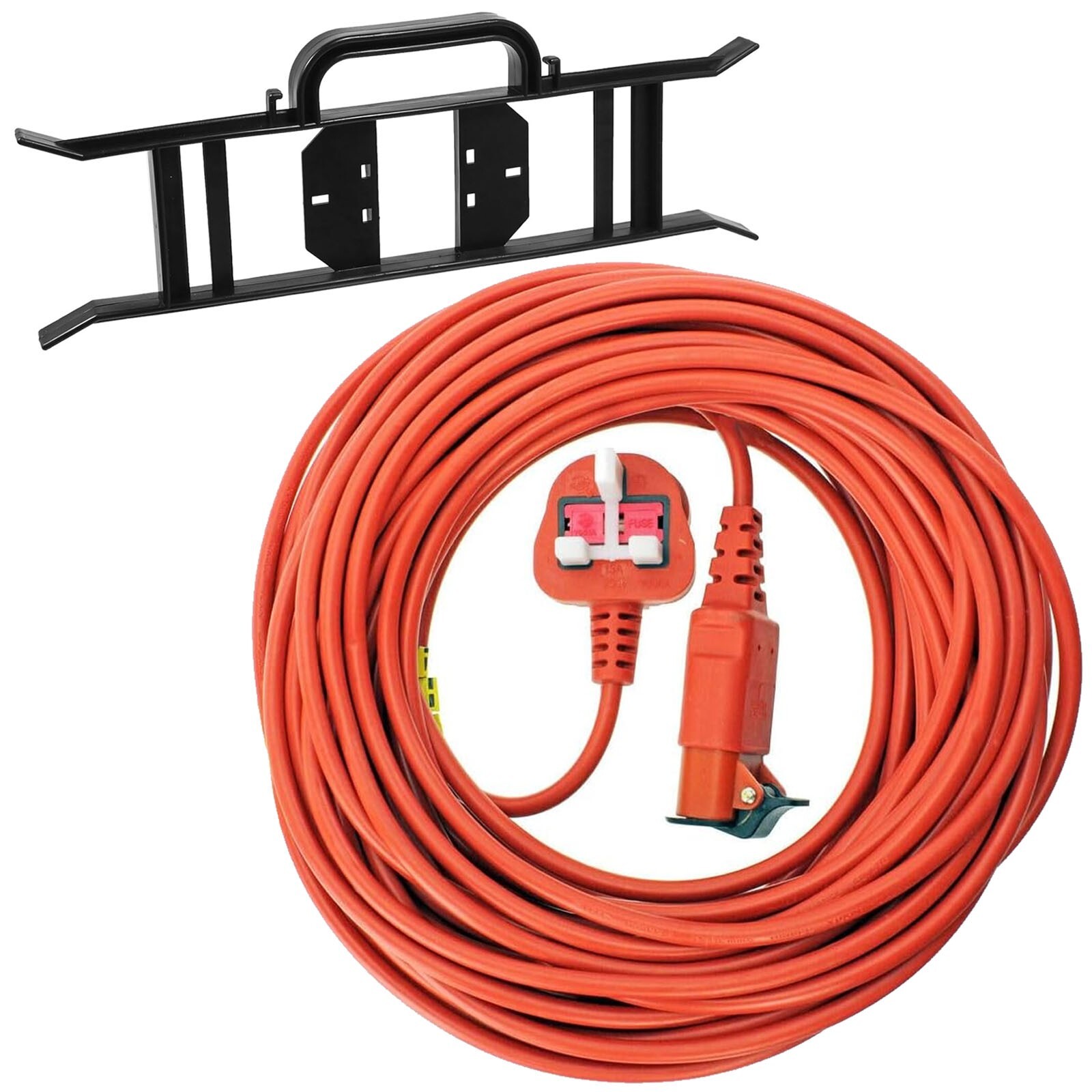 Cable for FLYMO Lawnmower 20m Venturer 370 Turbo 300 320 350 20 Metres + Bracket