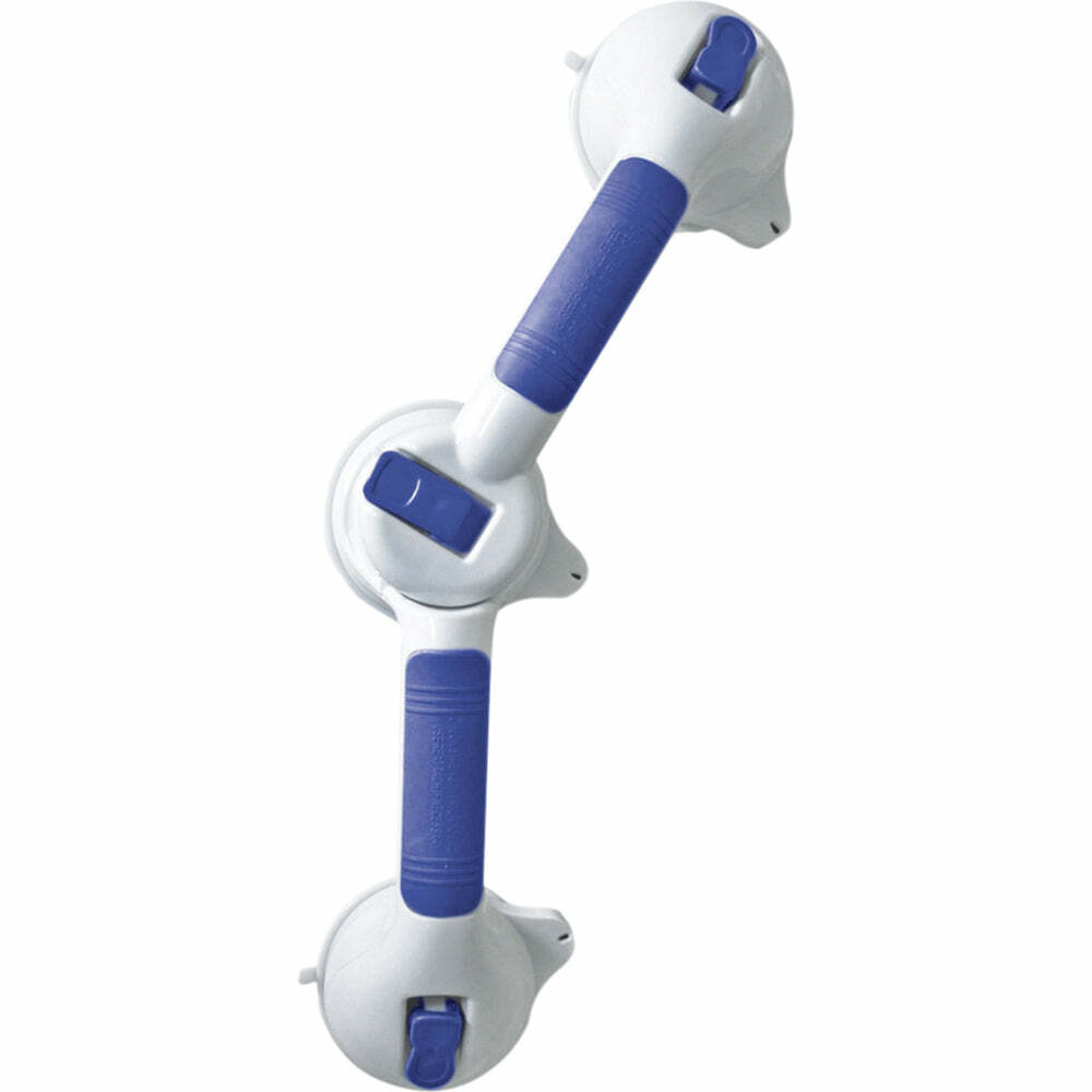 Dual Point Vacuum Seal Suction Safety Rail - Portable Support Handle - Removable