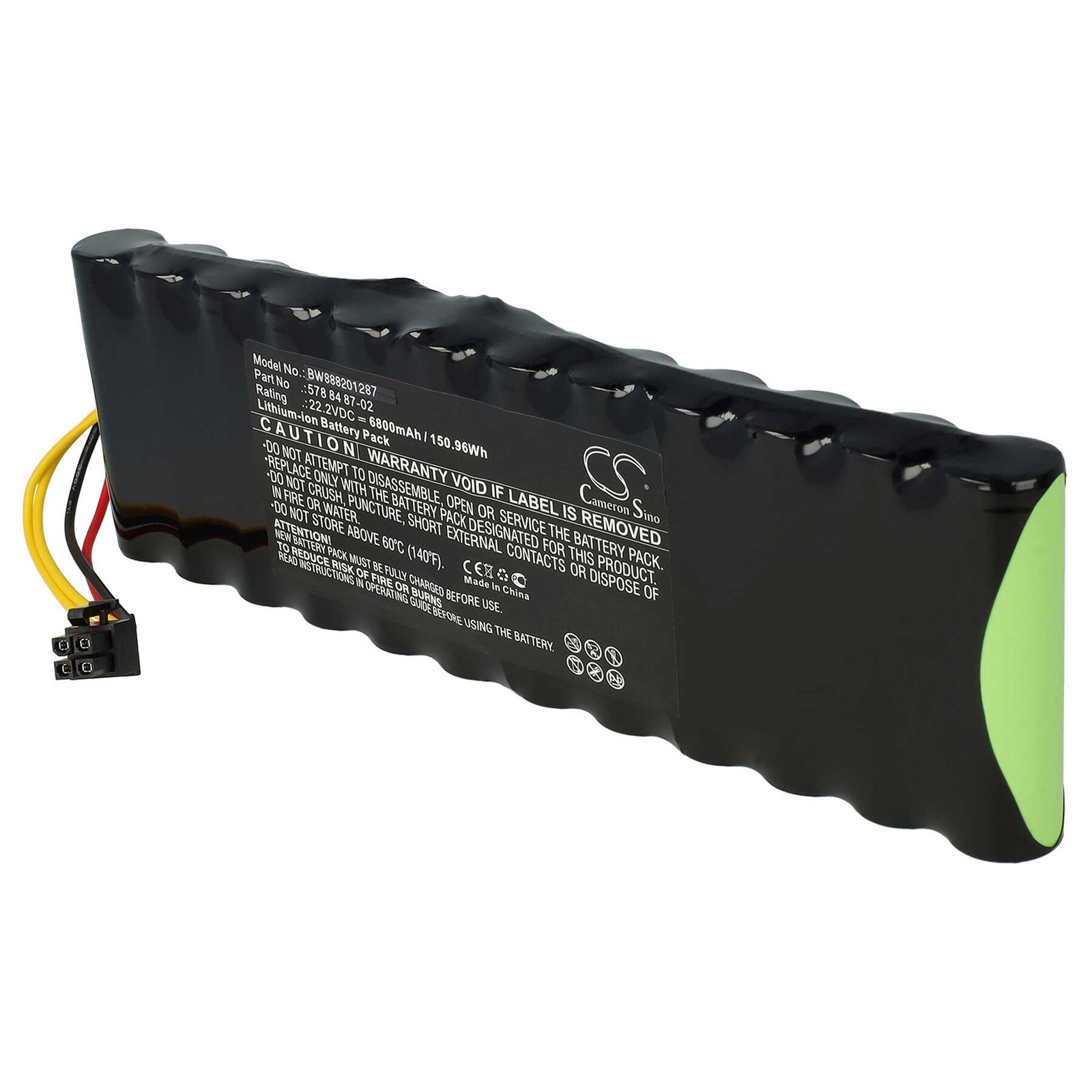 Battery for Husqvarna Automower 265 ACX 2014 265 ACX 2015 6800mAh 22.2V