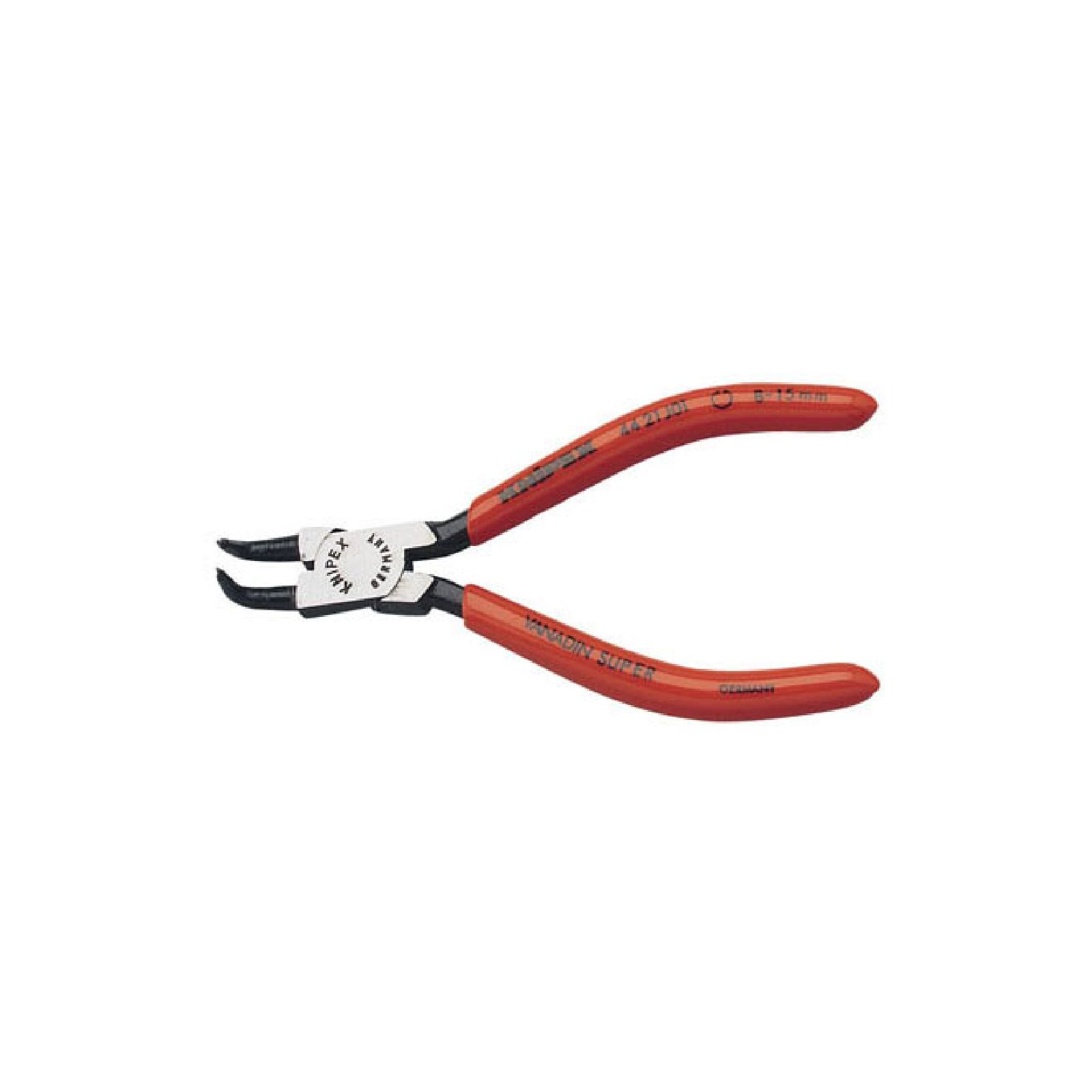 Draper 1x Knipex Expert 8mm - 13mm J01 90 Degree Bent Internal Circlip Pliers
