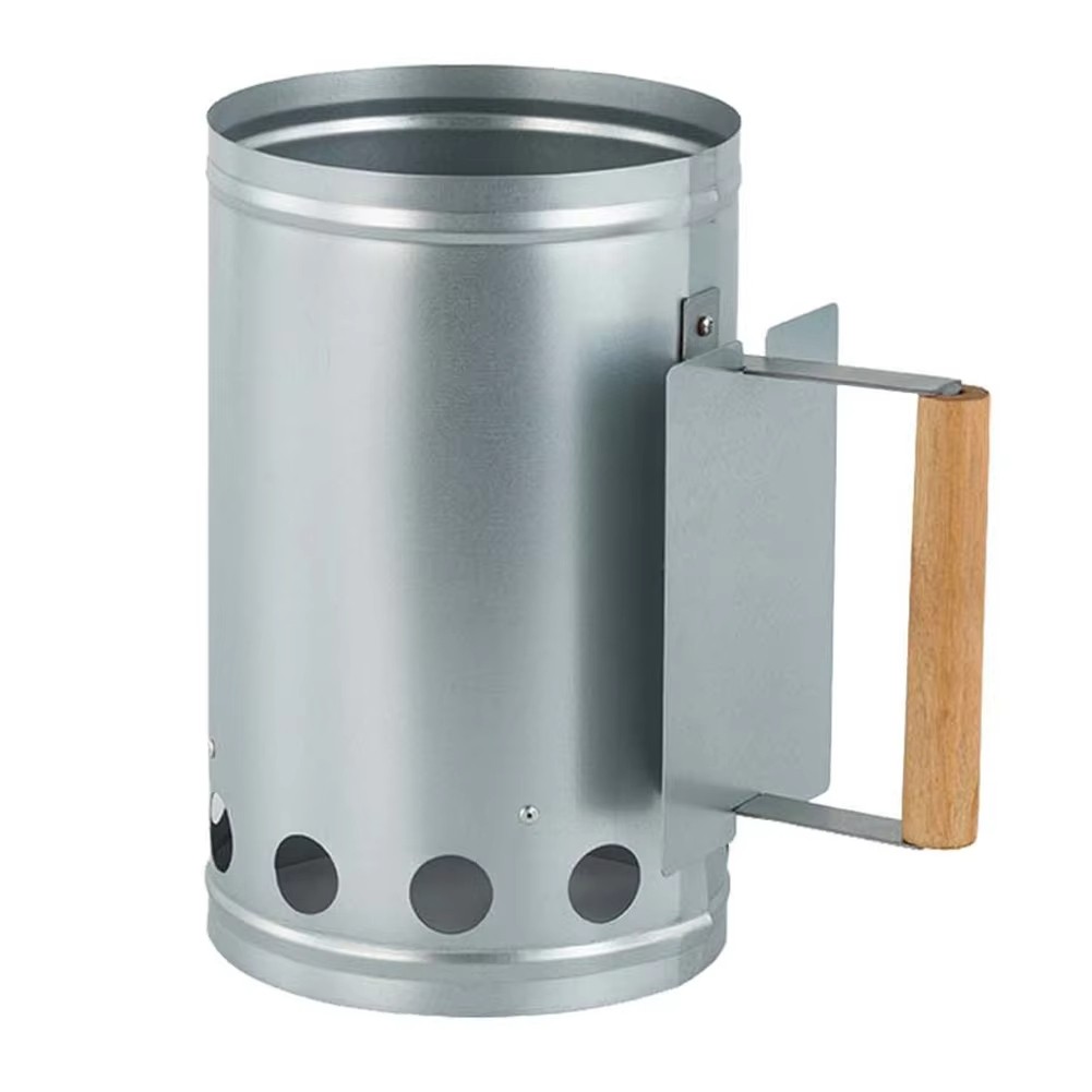 Charcoal Chimney W/Handle BBQ Chimney  Briquette4303