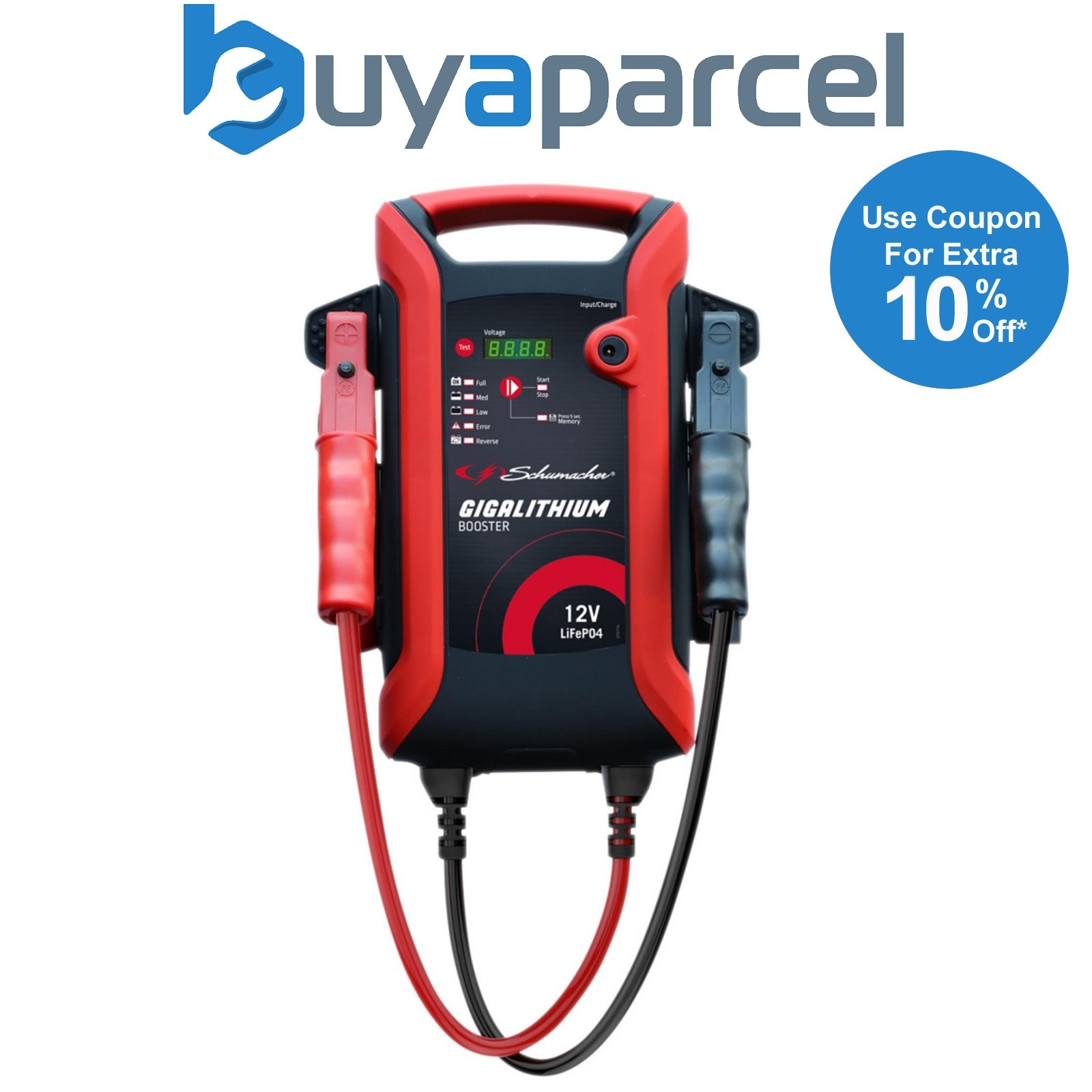 Draper 13755 Schumacher GIGA 12V Lithium Booster, 800CA