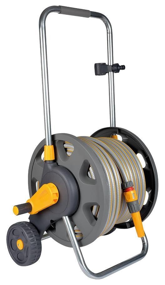 60m Assembled Hose Cart with 30m Garden Hose Pipe - 2434R0000
