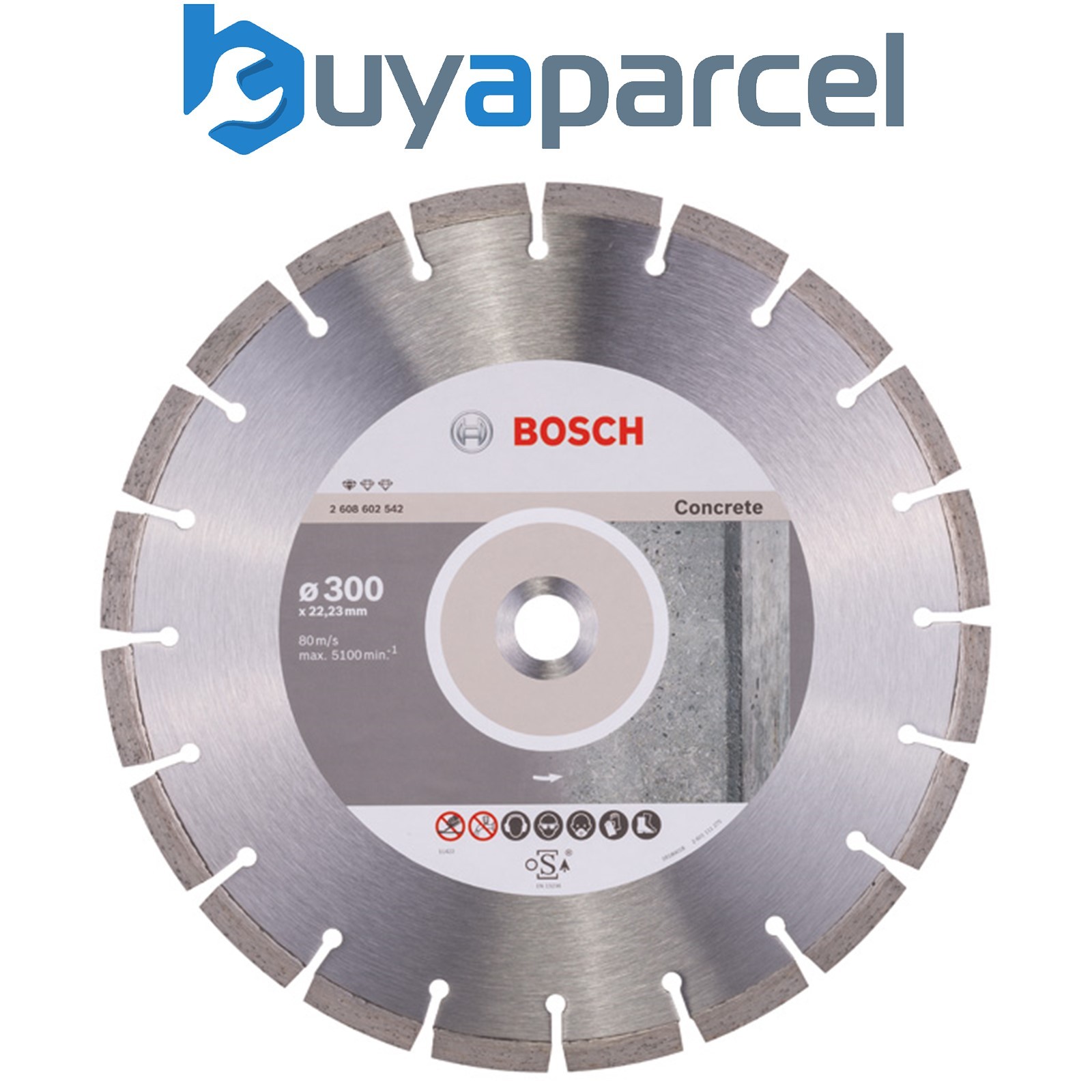 Bosch Diamond cutting disc Standard for Concrete diamond cutting disc 2608602542