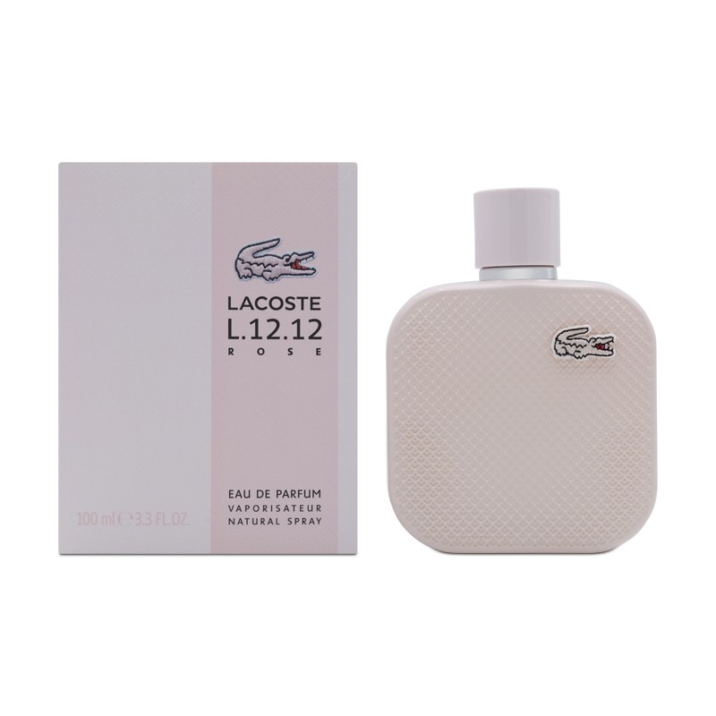 Lacoste L.12.12 Rose 100ml Eau De Parfum Fragrance For Her