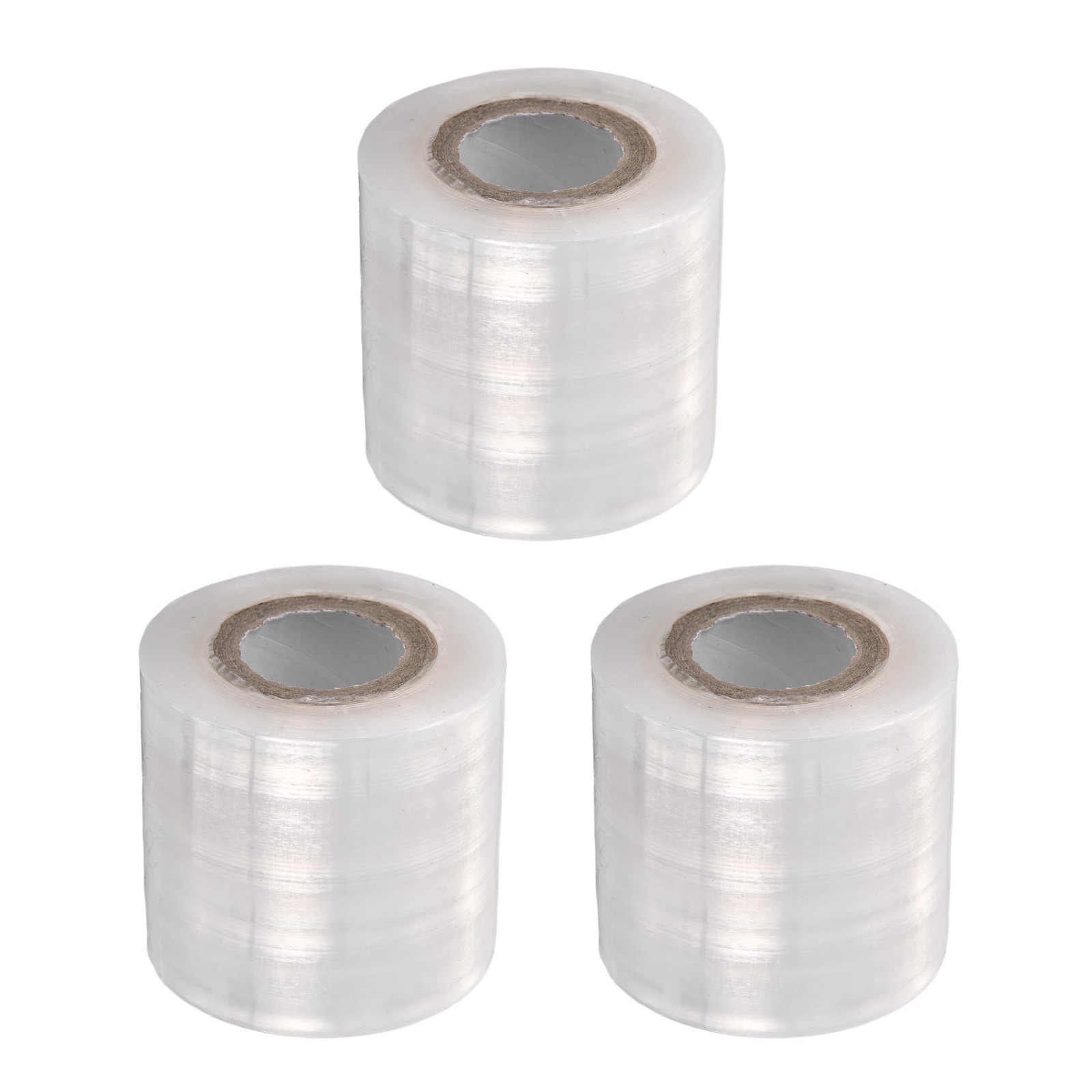 3 Rolls Fruit Tree Grafting Tape 6CM x 10M PE Grafting Film, White