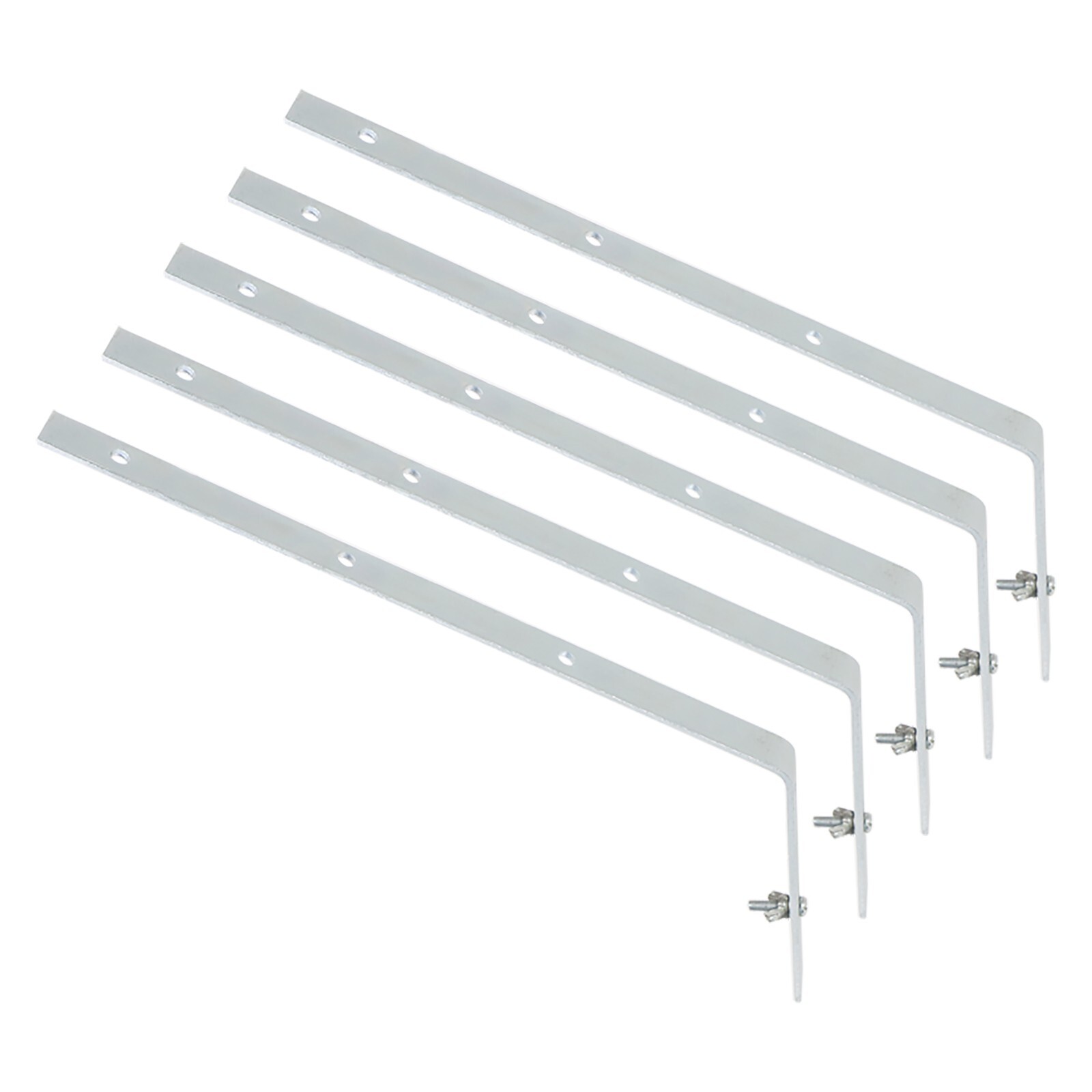 Gutter Top Rafter Bracket UNIVERSAL Galvanised Steel Fascia Fixing 300mm 5 Pack