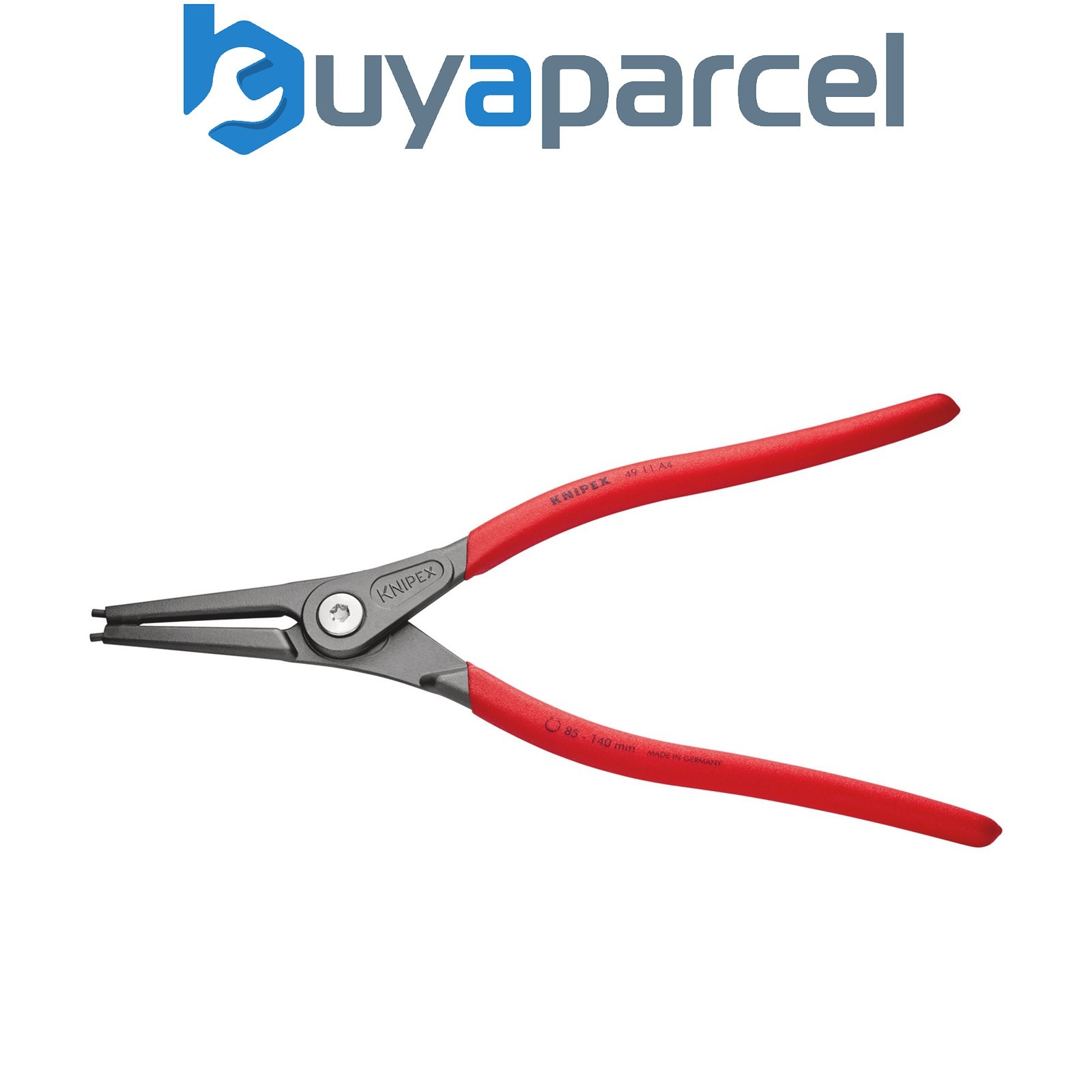 Draper 75092 KNIPEX 49 11 A4 SB Precision Circlip Pliers for external circlips o