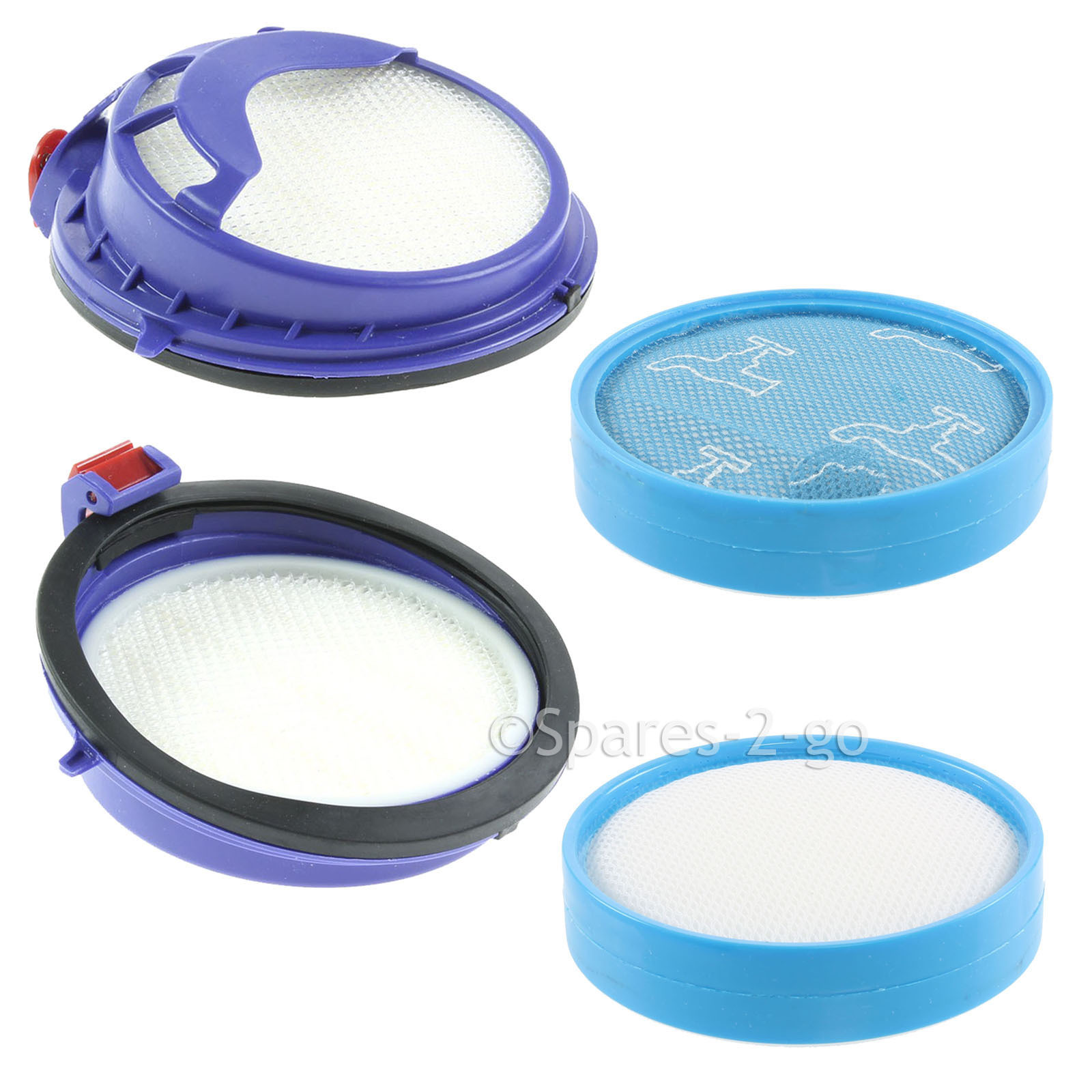 4 x Pre & Post Motor Vacuum HEPA Hoover Filter Kit Fits DYSON DC25 DC25i