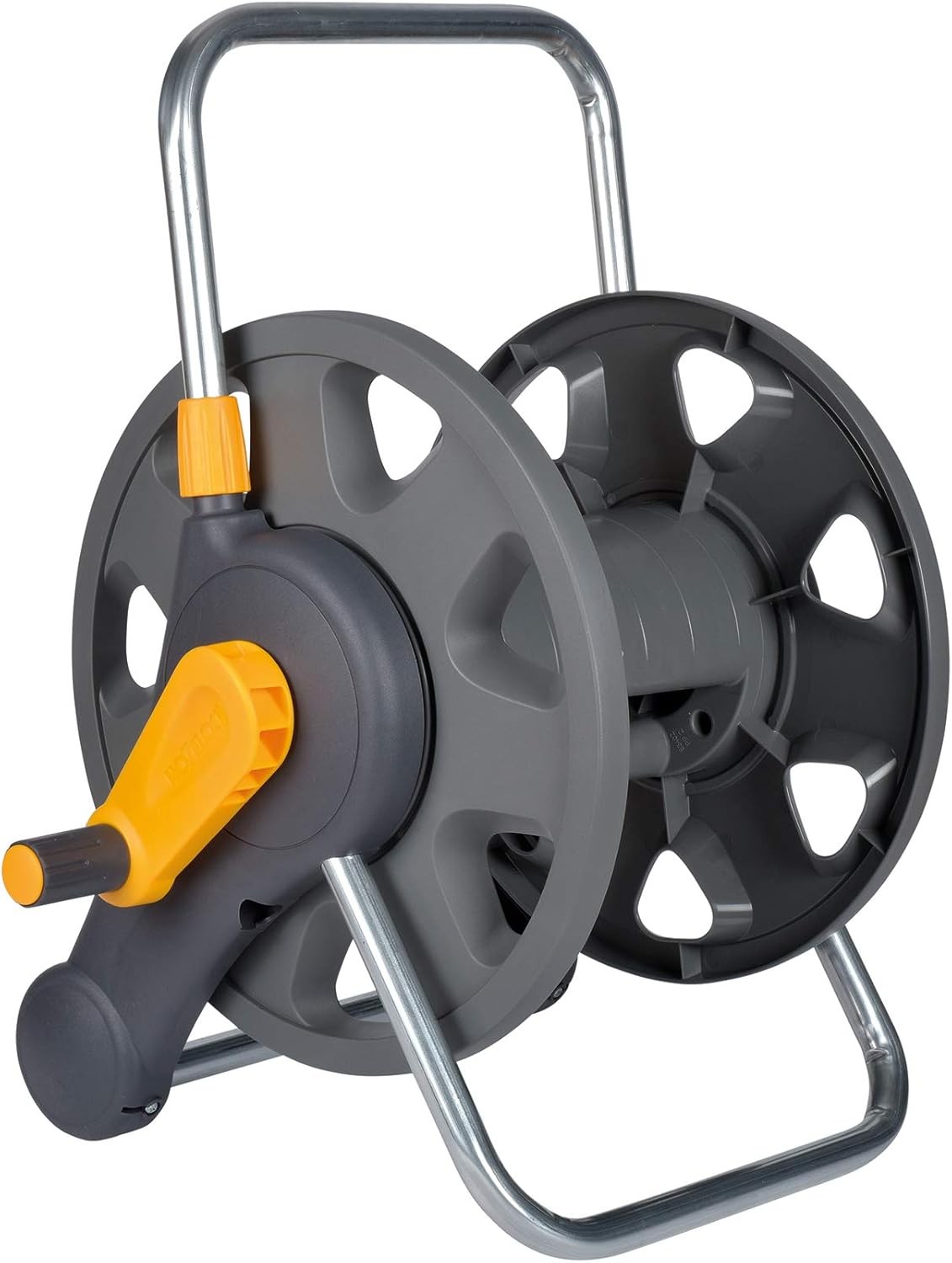 HOZELOCK - Hose Reel 60m 2-in-1 (Reel and Wall Fixings Only) : Free-standing or
