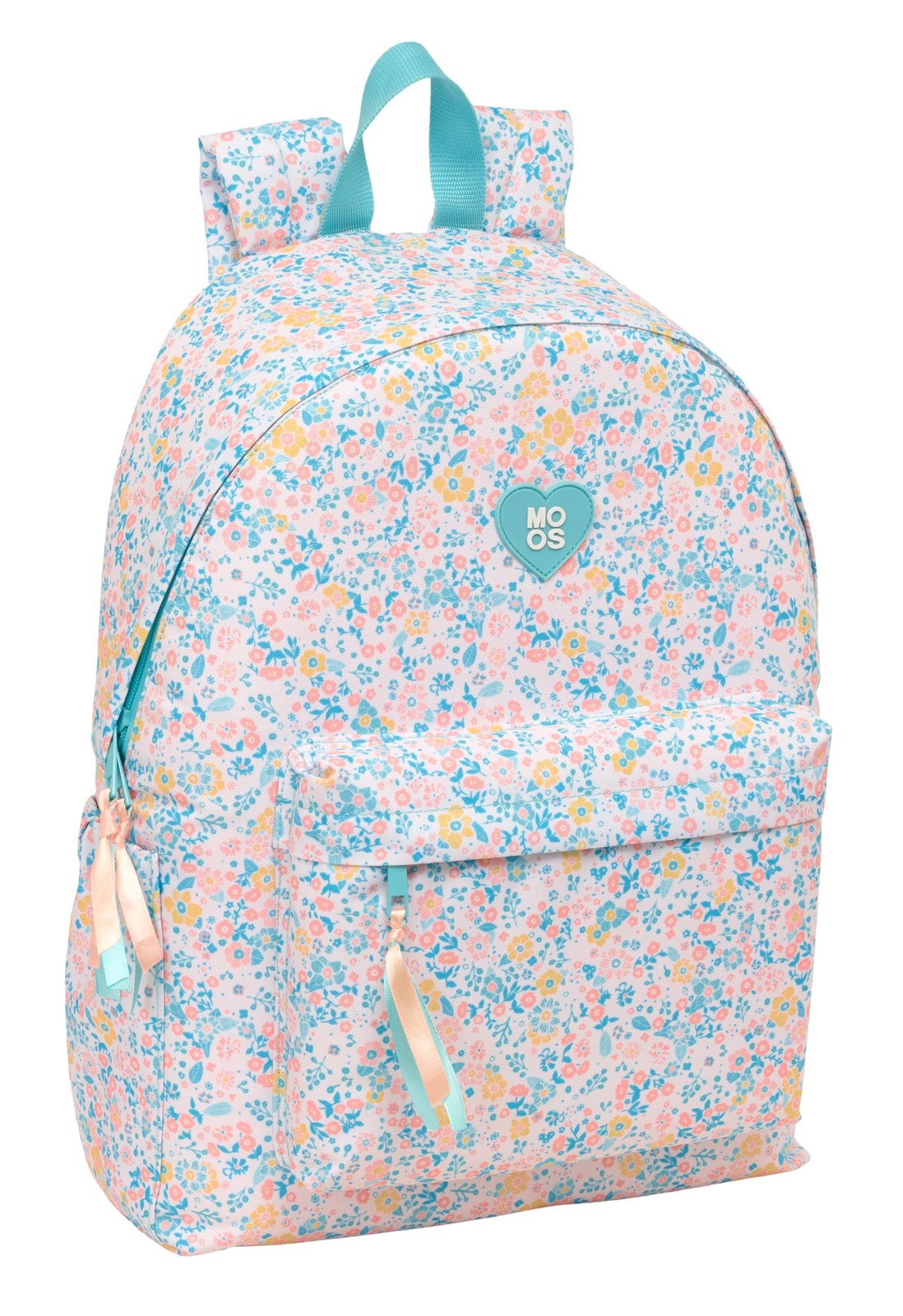 MOOS FIORI – Laptop Backpack 14.1 Inches, Ideal for Young People of Different Ag