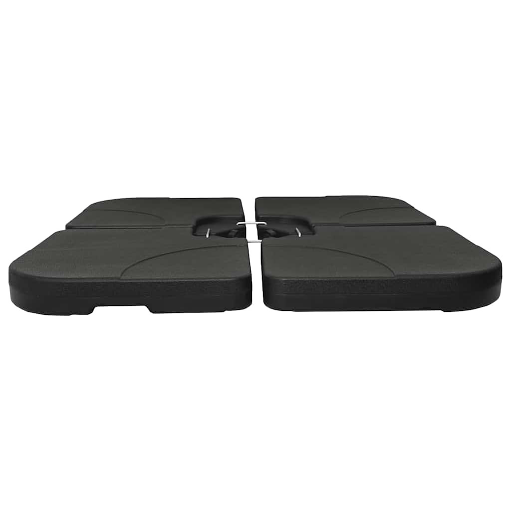 Portable Parasol Base Sand / Water Filled 60 L Umbrella Holder vidaXL