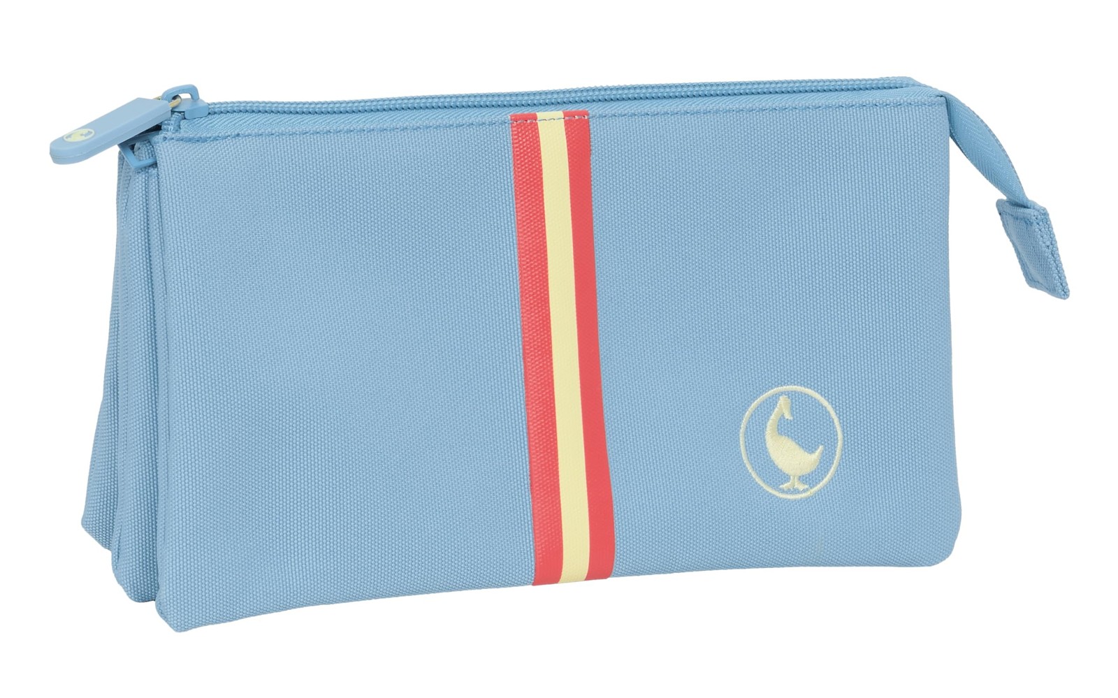 Safta EL GANSO BASICS – Triple Pencil Case, Children's Pencil Case, Ideal for Sc