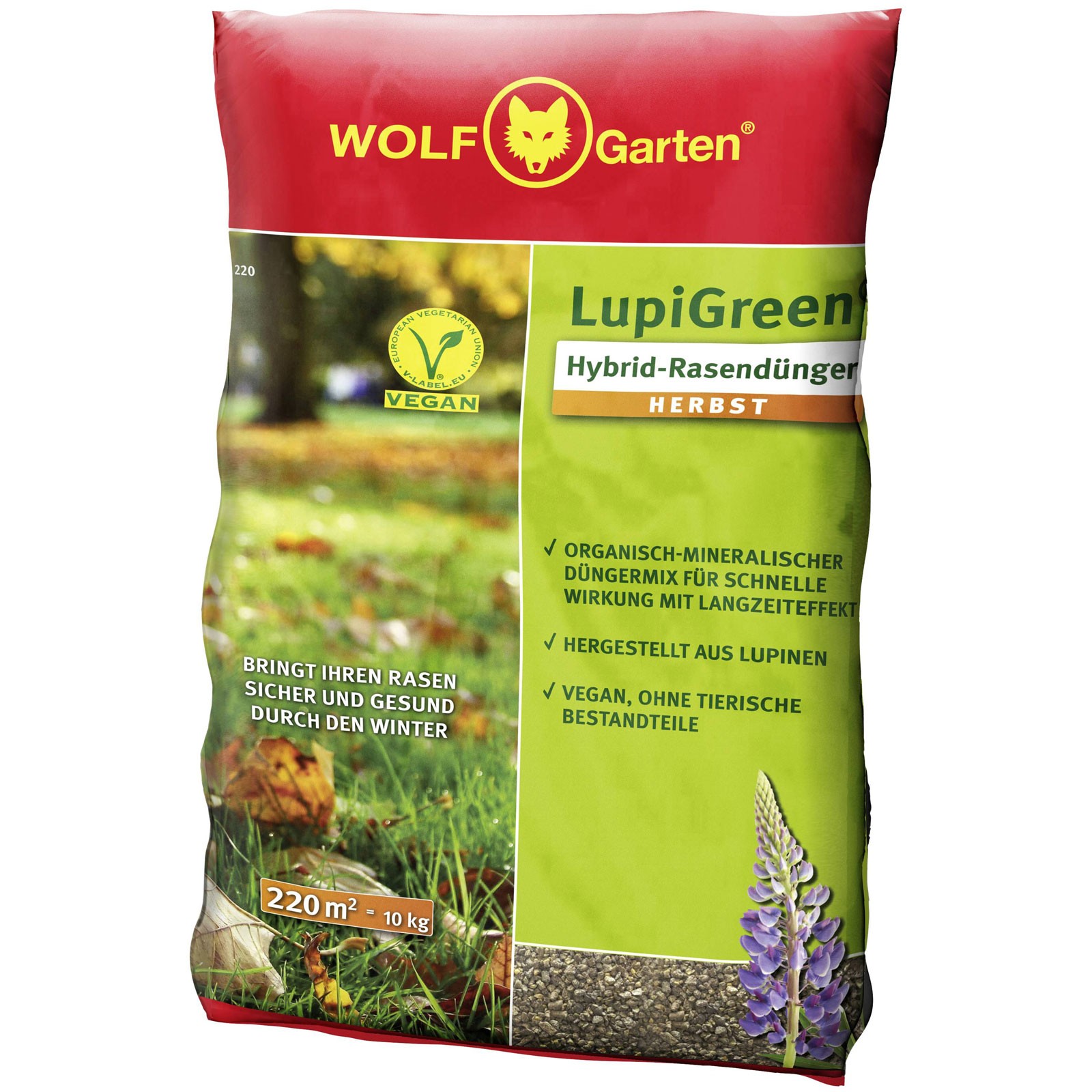 WOLF-Garten LU-H 220 Autumn Hybrid Lawn Fertiliser 1 piece