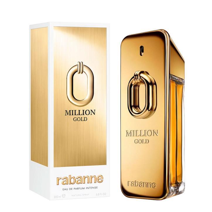 Paco Rabanne Million Gold Eau de Parfum Intense 200ml Spray New & Sealed