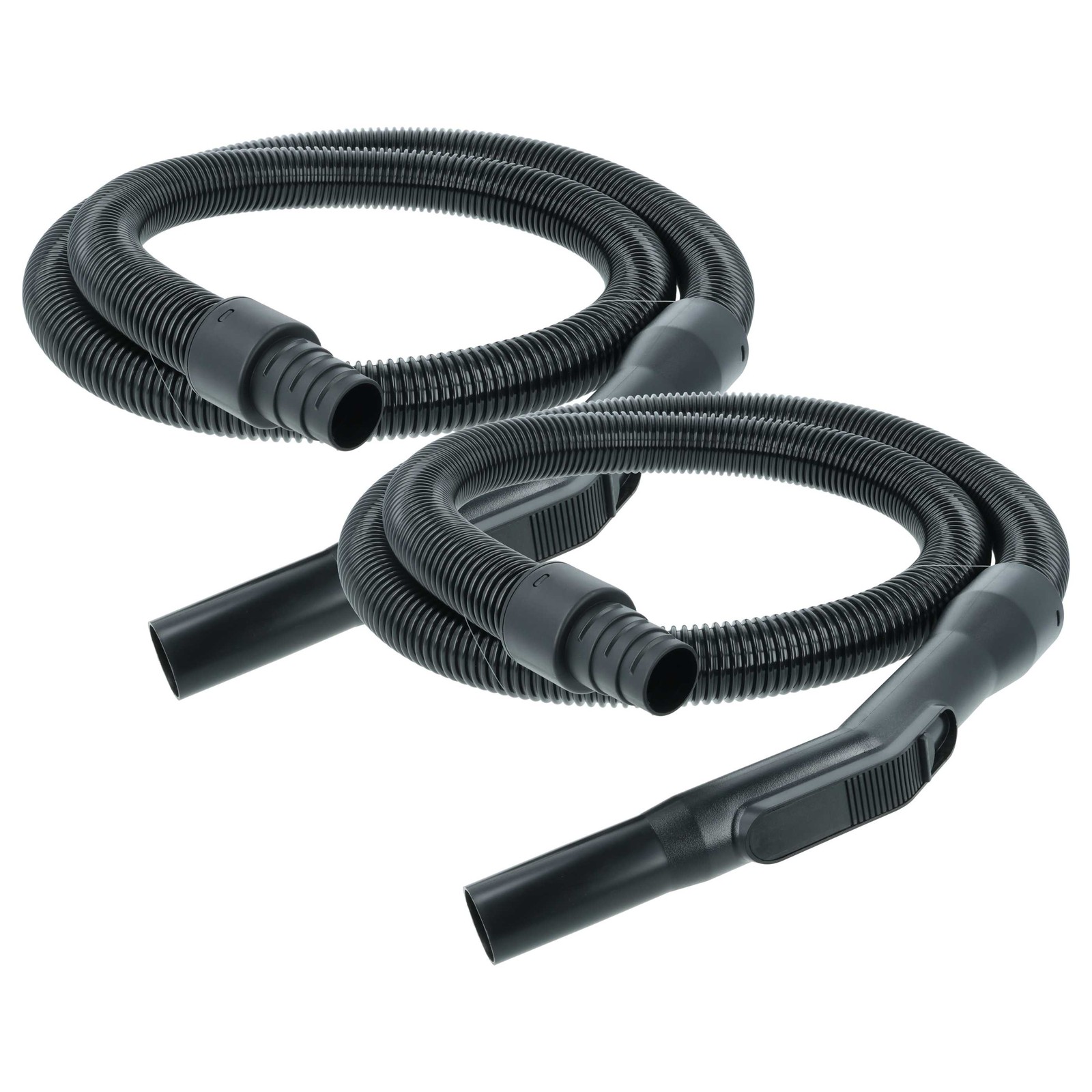2x Universal Hoover Hose for various Vacuum Cleaners 1.8m