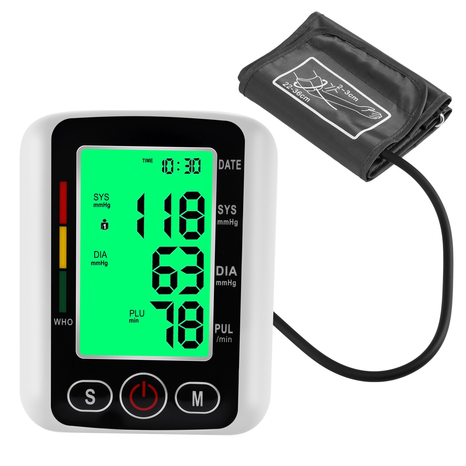 3X(Automatic Upper Arm Digital Blood Pressure Monitor Pulse Rate Monitoring1983