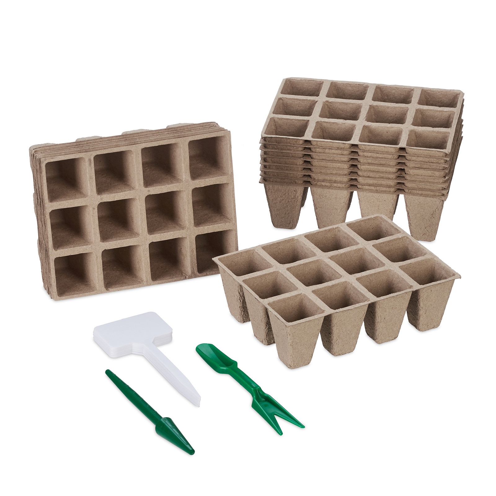 Propagator pots Planting Containers Propagation Trays compact 192 Pieces