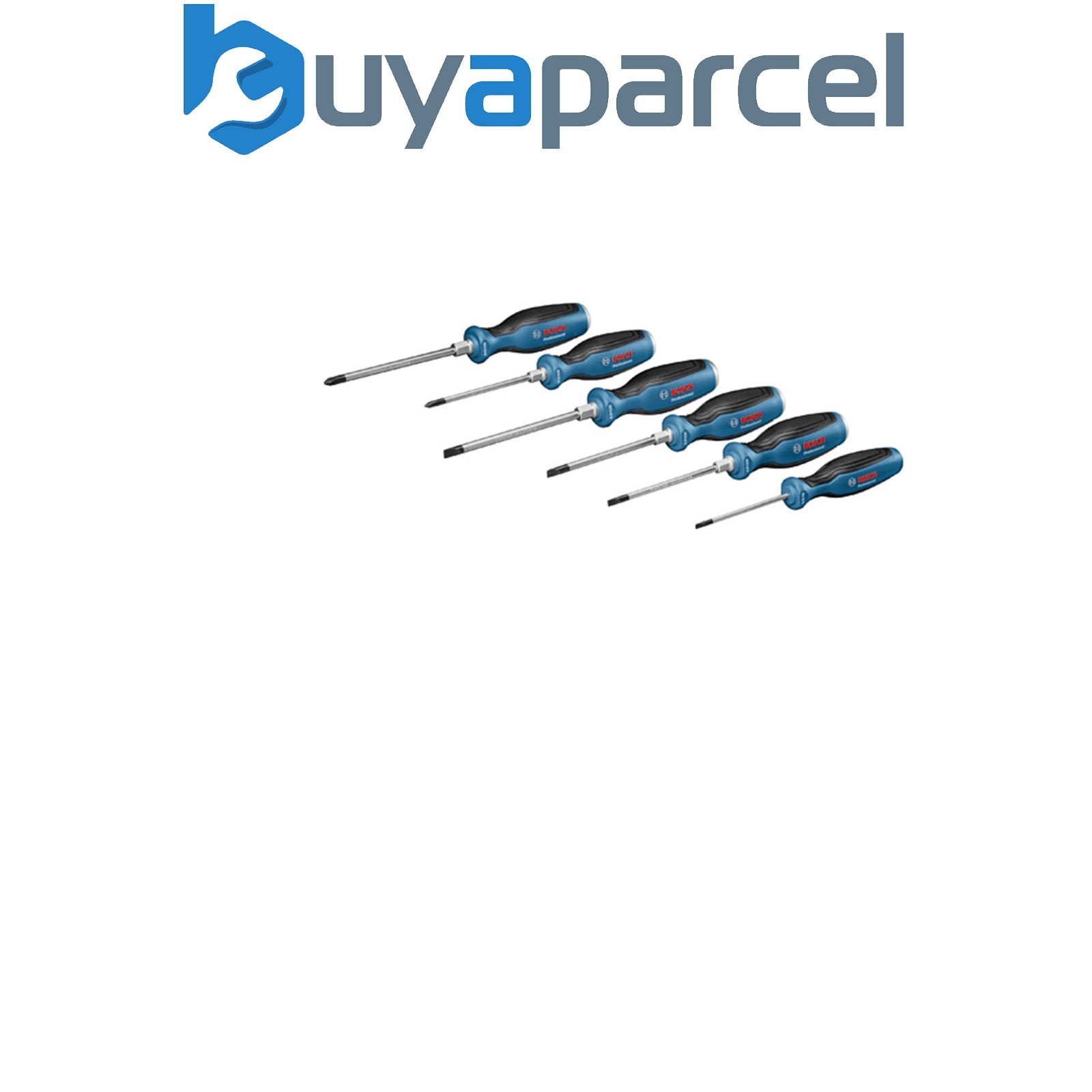 Bosch PRO Screwdriver Screwdriver Set 6pc SL/PH 1600A016BF