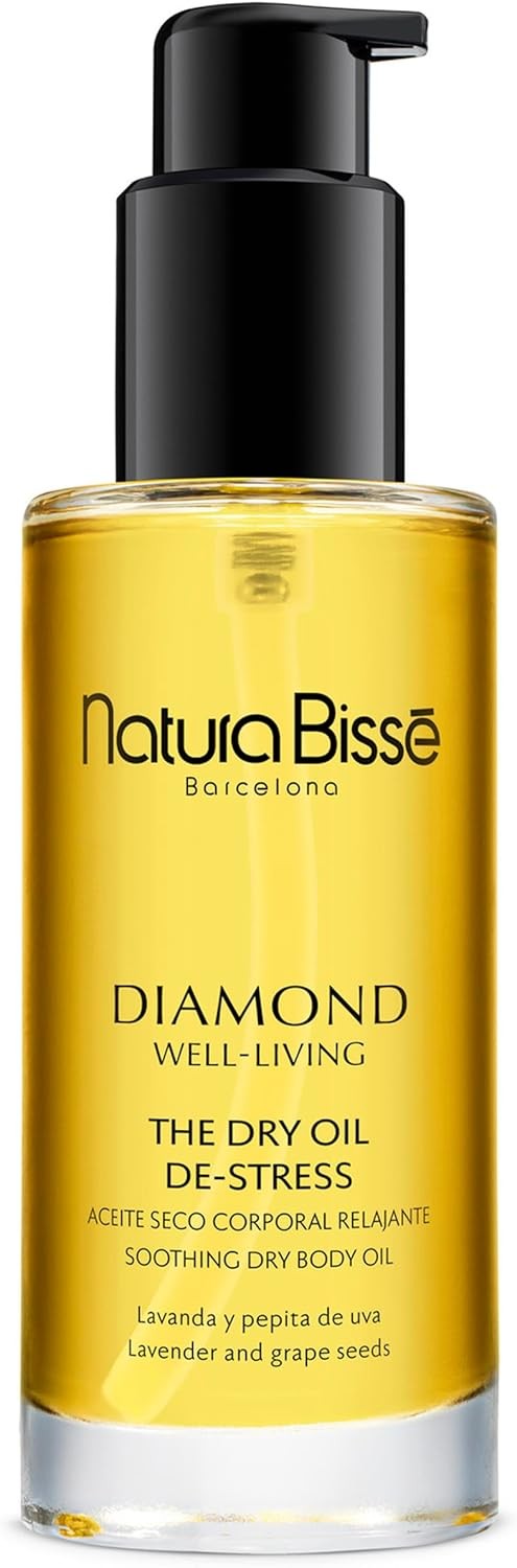 Natura Bissé Diamond Well-Living Dry Oil De-Stress, Soothing Dry Body Oil, Rel