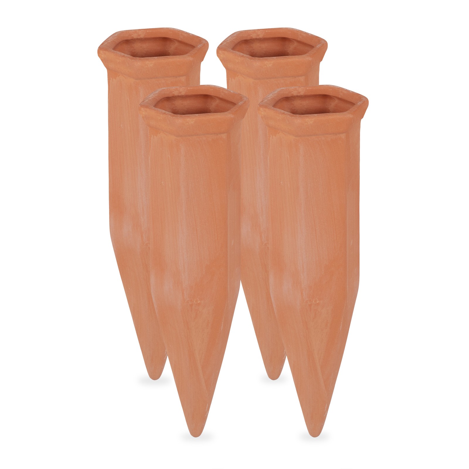 Clay watering cones Automatic Plant Irrigation 12 Pieces Ceramic 1.5 L