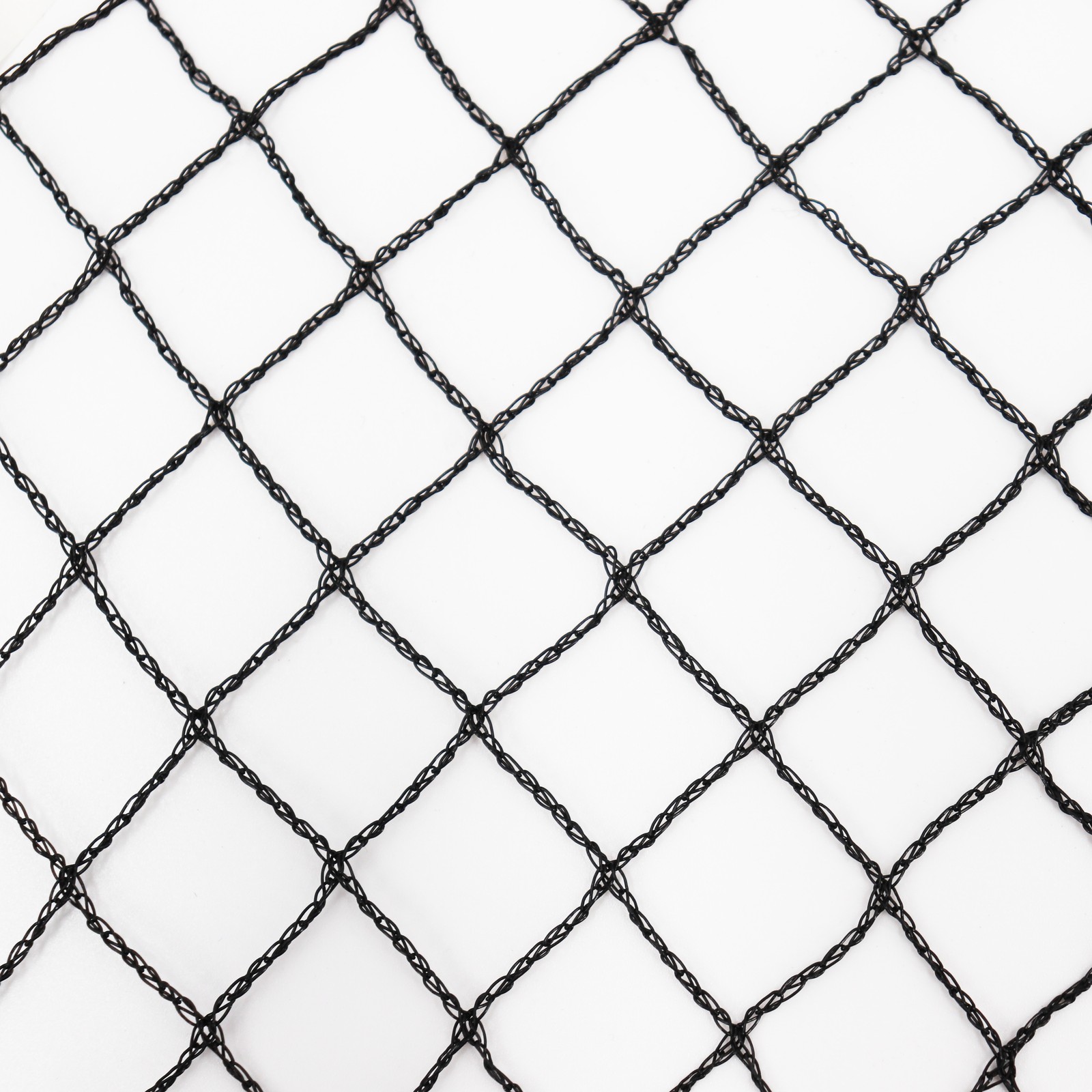 Pond net 12 m x 12 m Black Fishpond net Leaf netting Netting Bird protection net