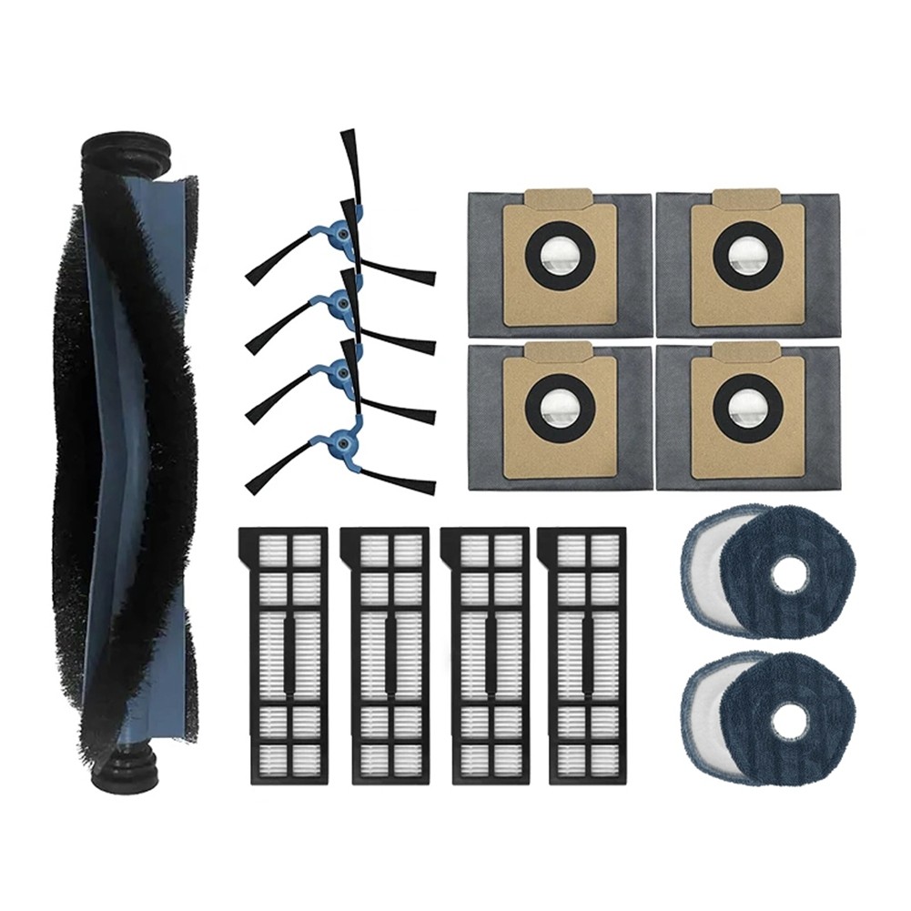 For X10 Pro Omni Robot Vacuum Cleaner Main Side Brush Mop Cloth Hepa Dust9393