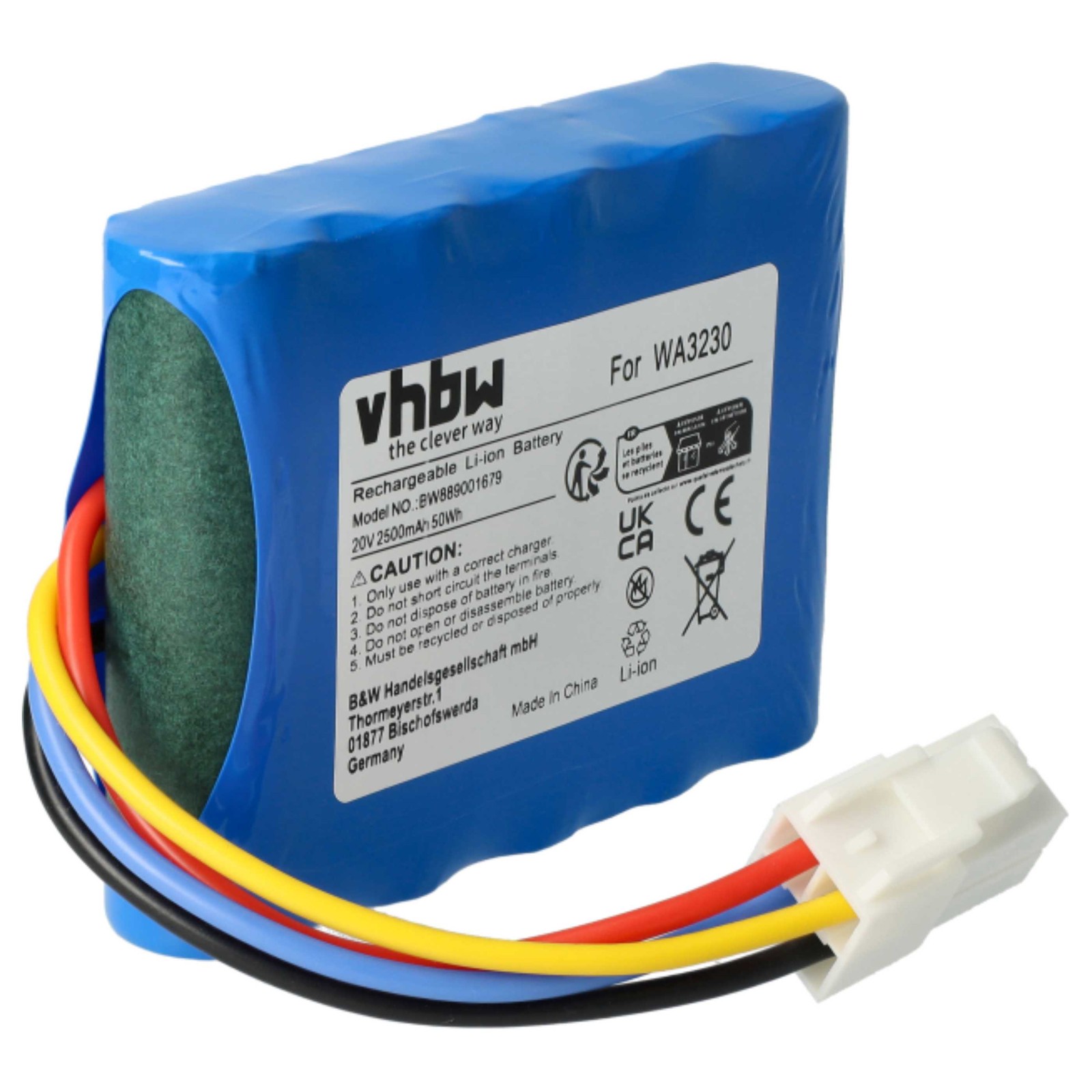 Battery for Landxcape LX796 300M2 LX797 2500mAh 20V