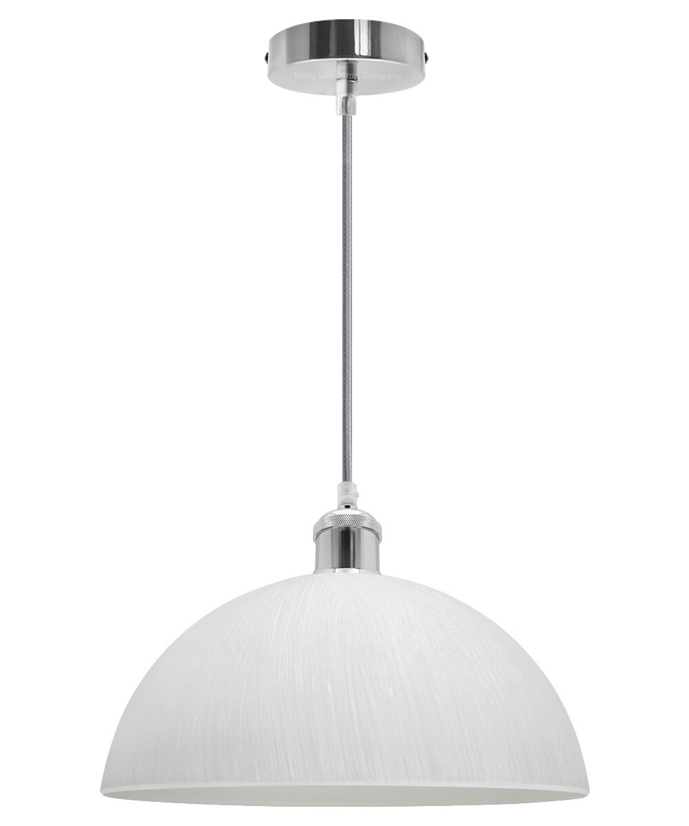 Vintage Industrial Glass Ceiling Pendant Shade Modern Hanging Retro Light M0214