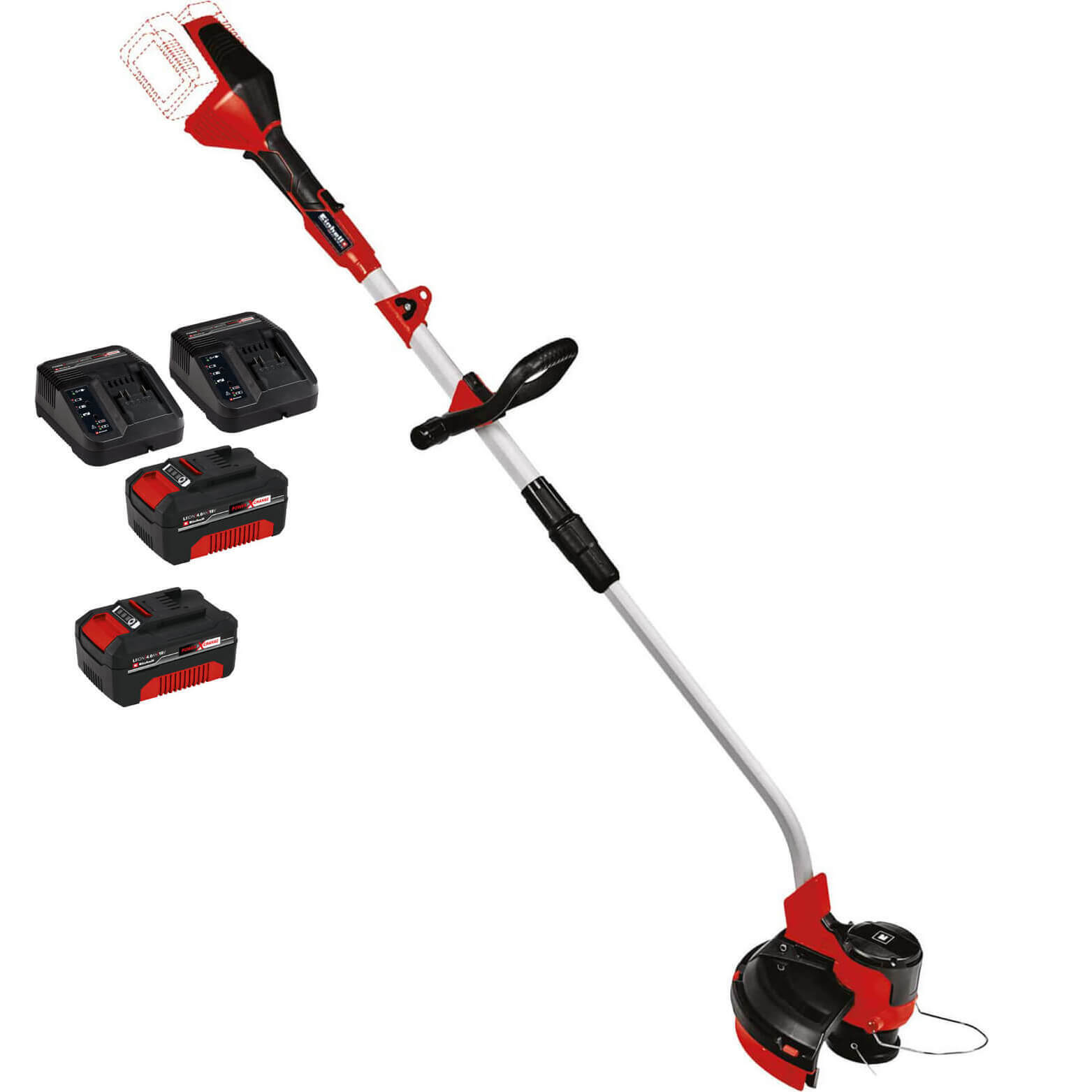 Einhell GE-CT 36/30 Li E 36v Cordless Grass Trimmer 300mm 2 x 4ah Li-ion