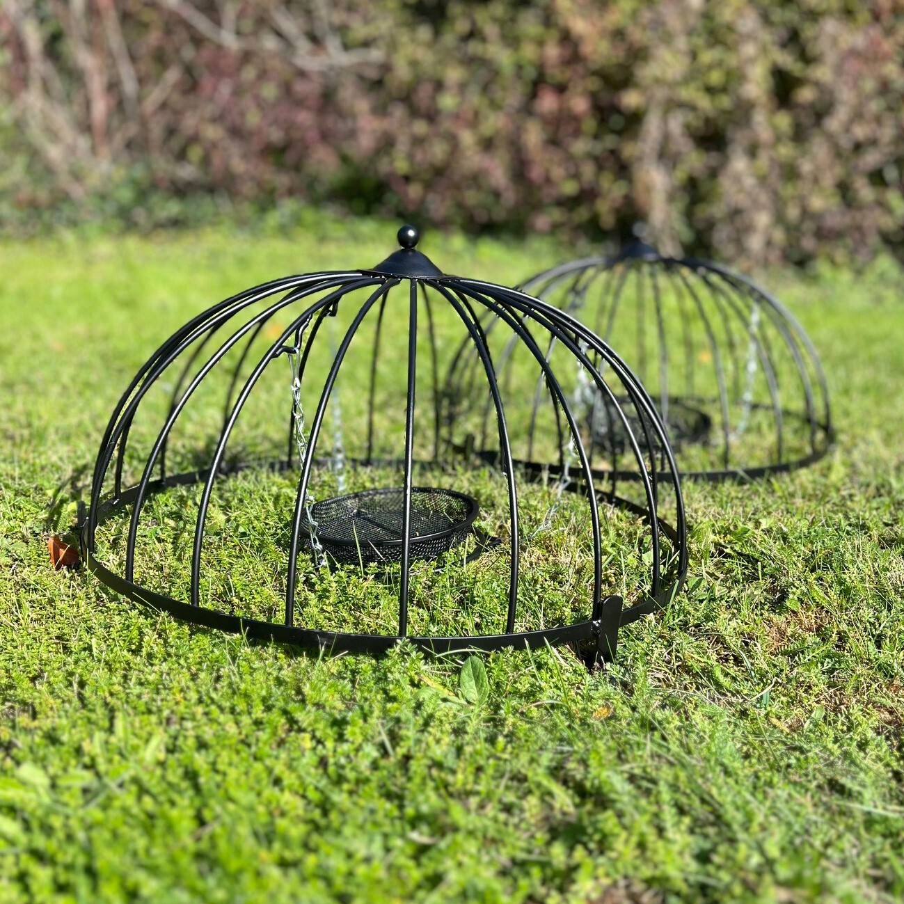 Ground Wild Garden Bird Ground Feeder Haven Cage (Pack of 2)
