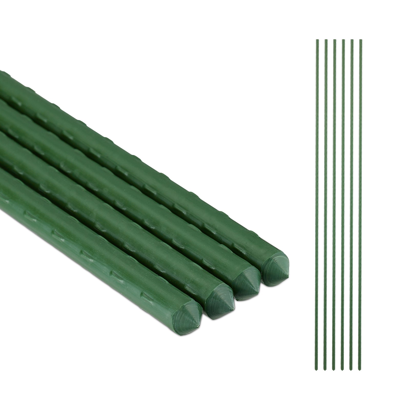 Plant Support Sticks Tomato Stakes Cucumber Flower Growth Cane 100 cm 10-Pack