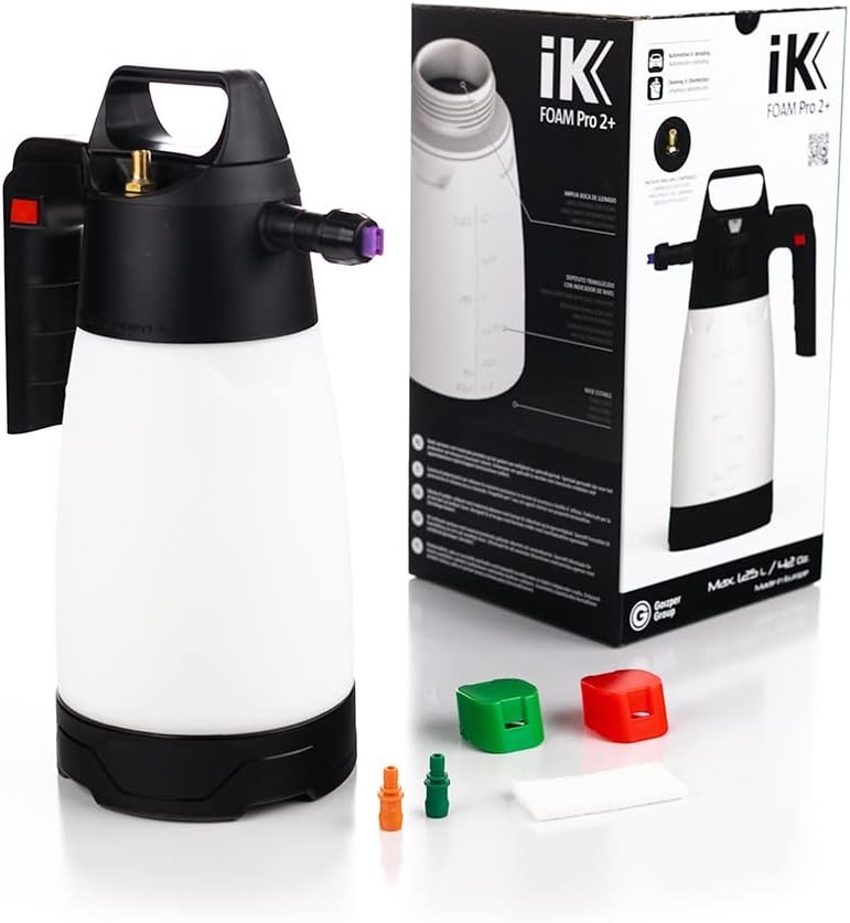 IK Professional Foam Sprayer with Compressed Air Connector - 1,5L - More Pressu